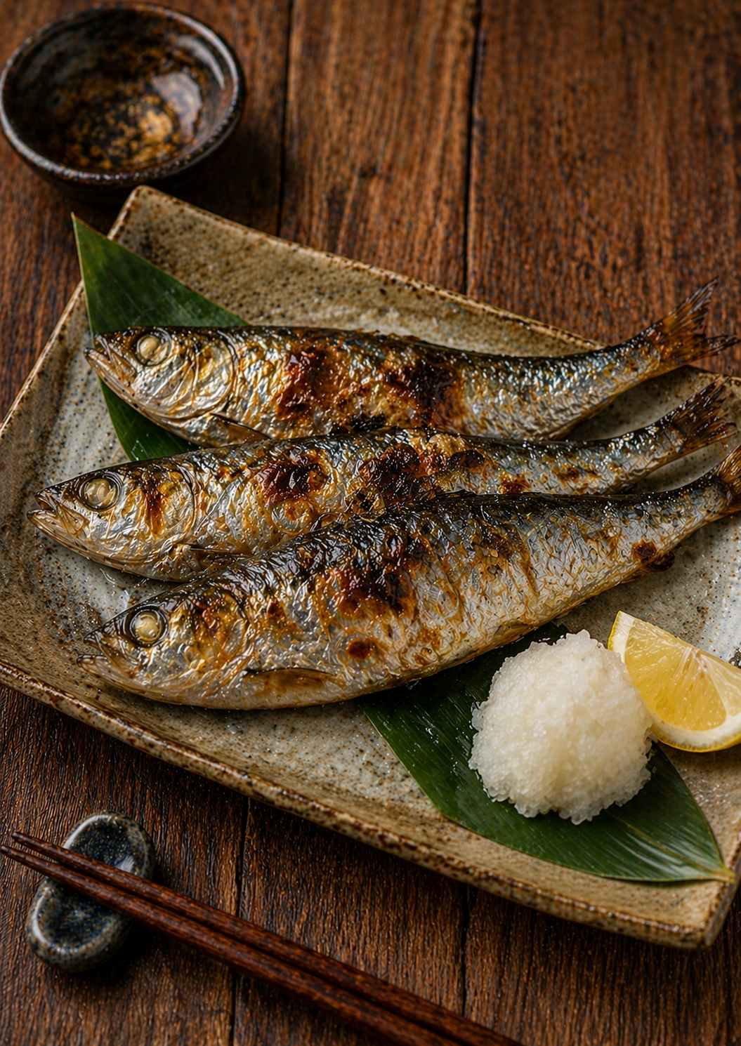 6. Grilled Sardines (Iwashi Shioyaki).png