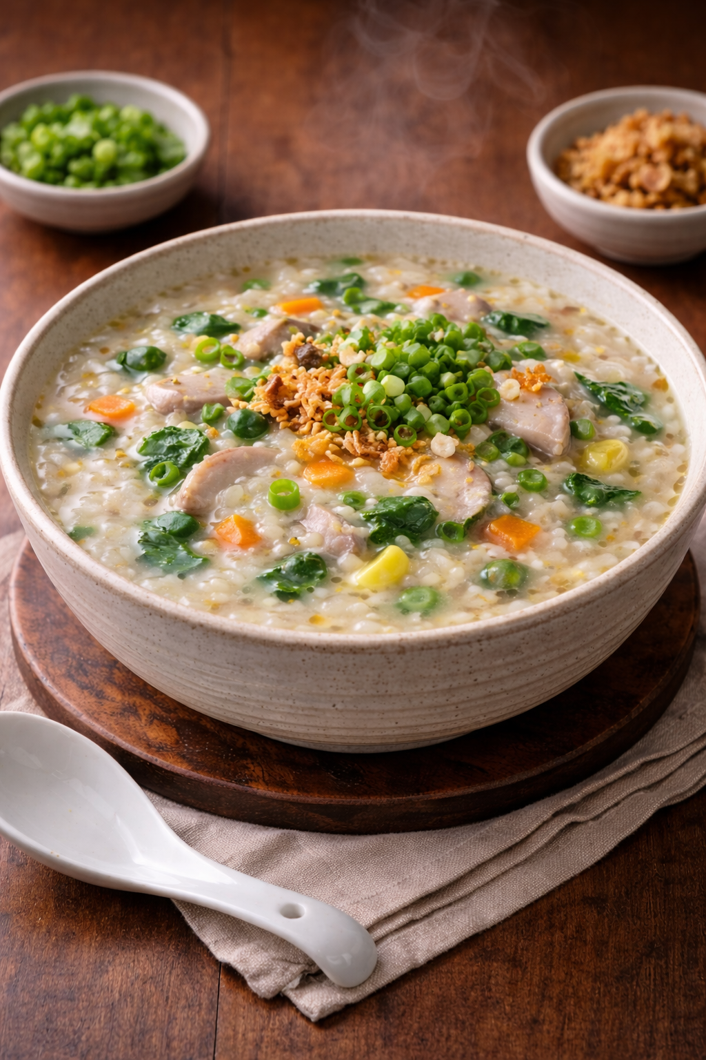 Vegetable Congee (Shūcài Zhōu)