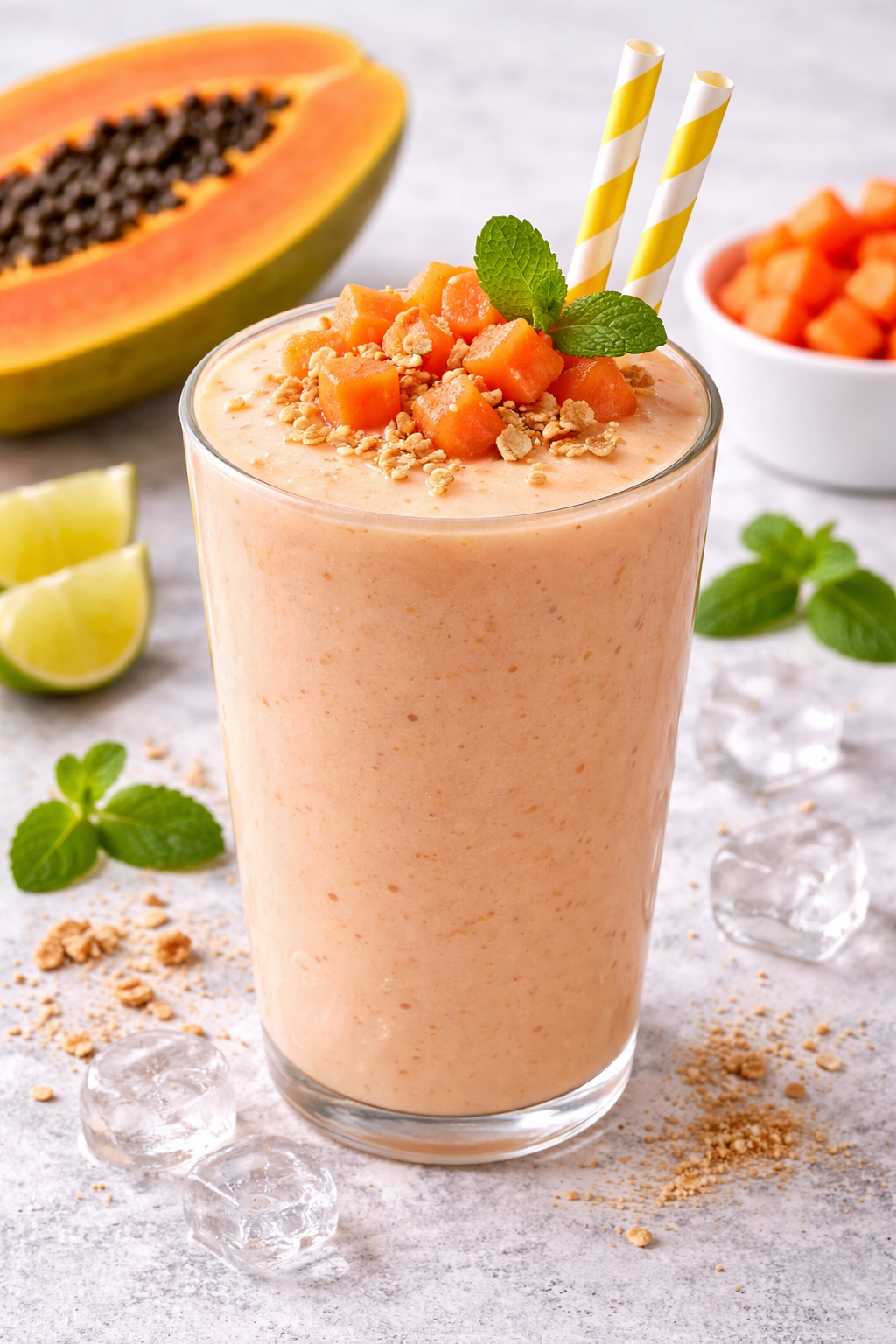 22. Papaya Smoothie (Licuado de Papaya).png