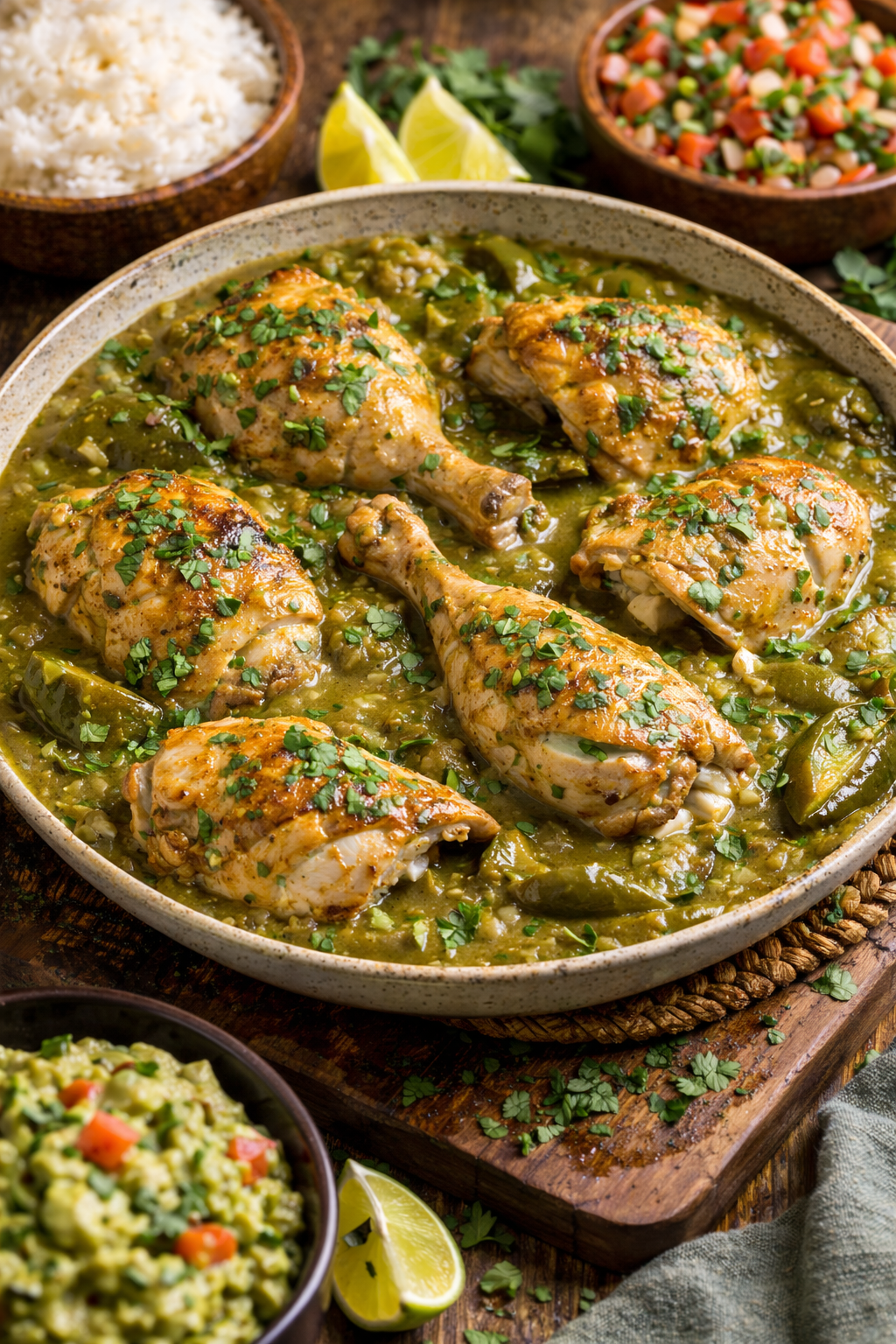 Chicken in Green Sauce (Pollo en Salsa Verde)