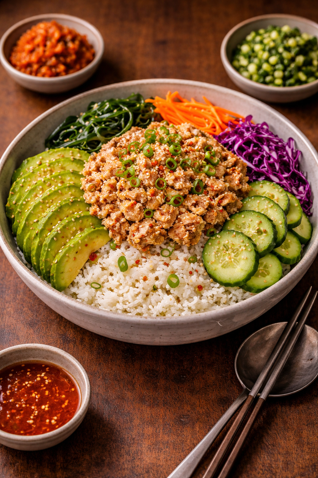 Tuna Rice Bowl (Chamchi Bap)