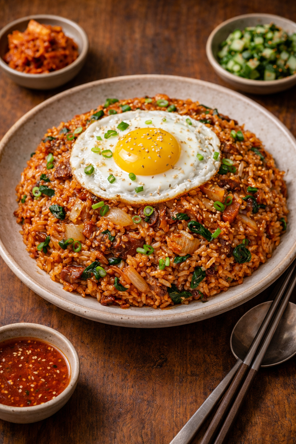 Kimchi Fried Rice GF (Kimchi Bokkeumbap GF)