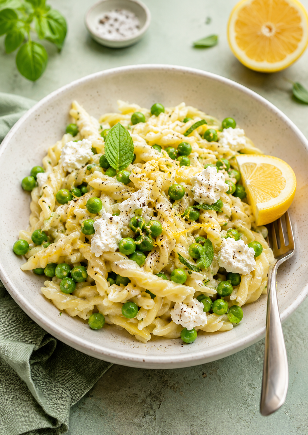 8. Ricotta, Pea & Lemon Pasta.png