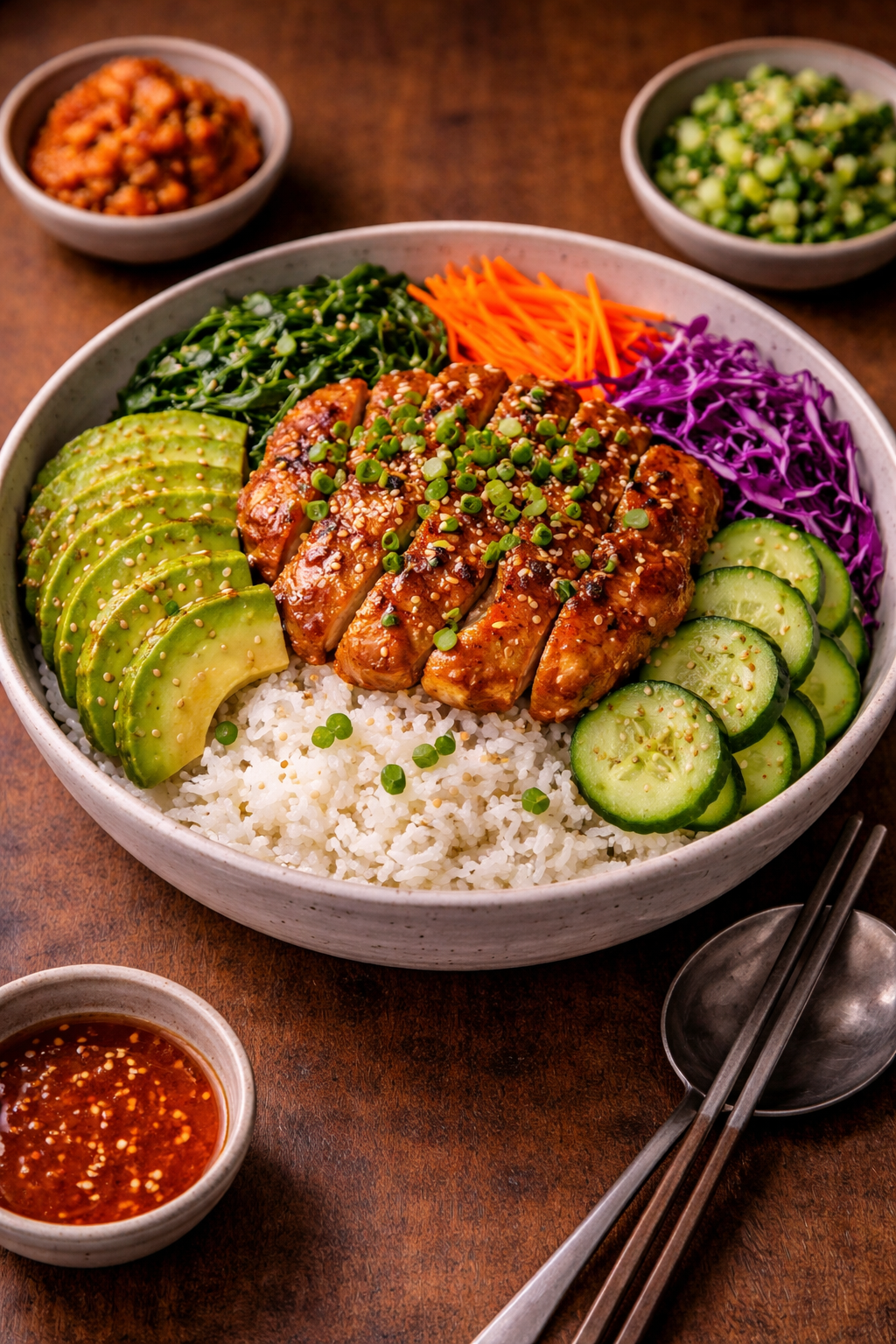 Chicken Rice Bowl (Dak Bap)
