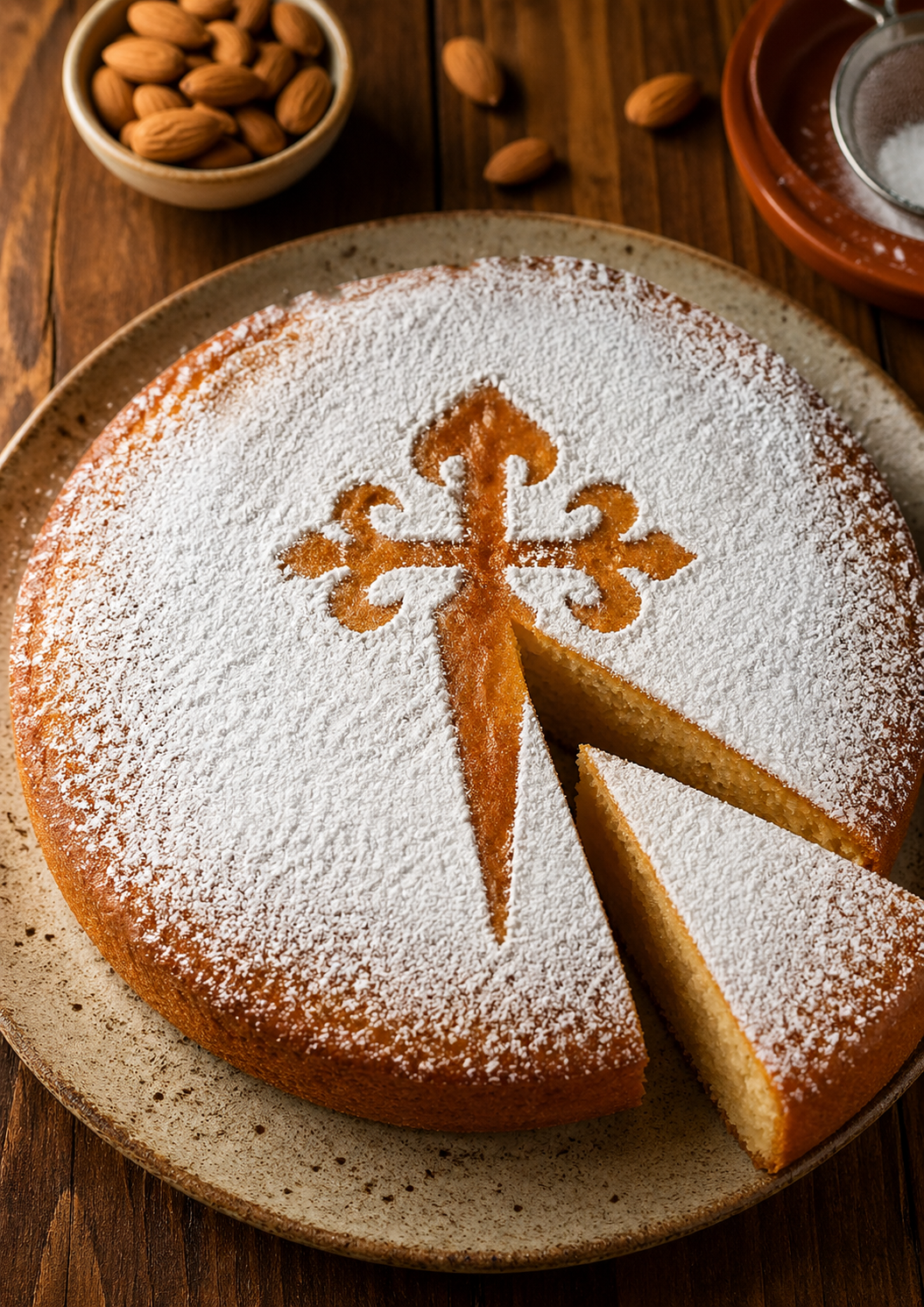 Almond Cake GF (Tarta de Santiago GF)