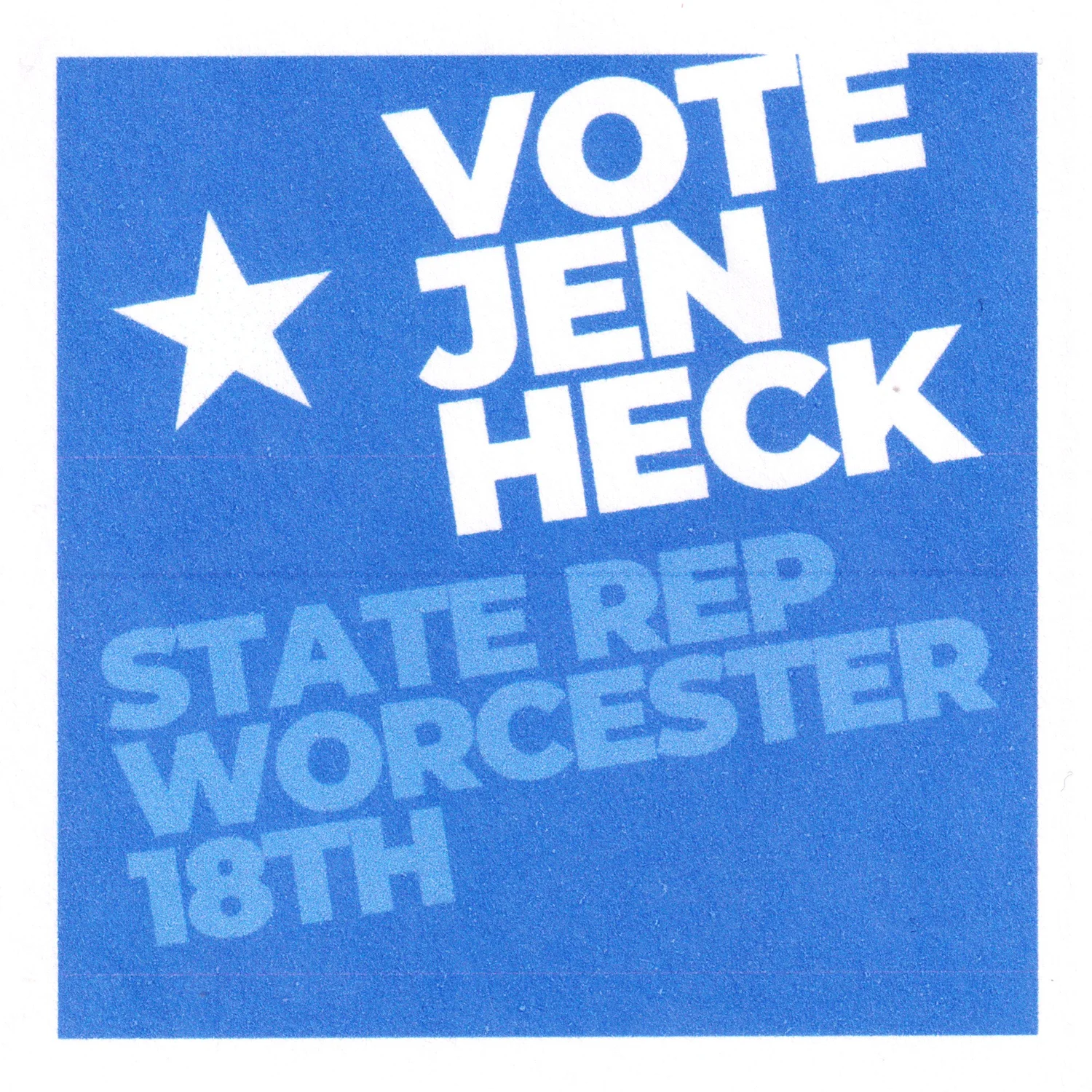 Jen heck for State Representative - Worcester 18th