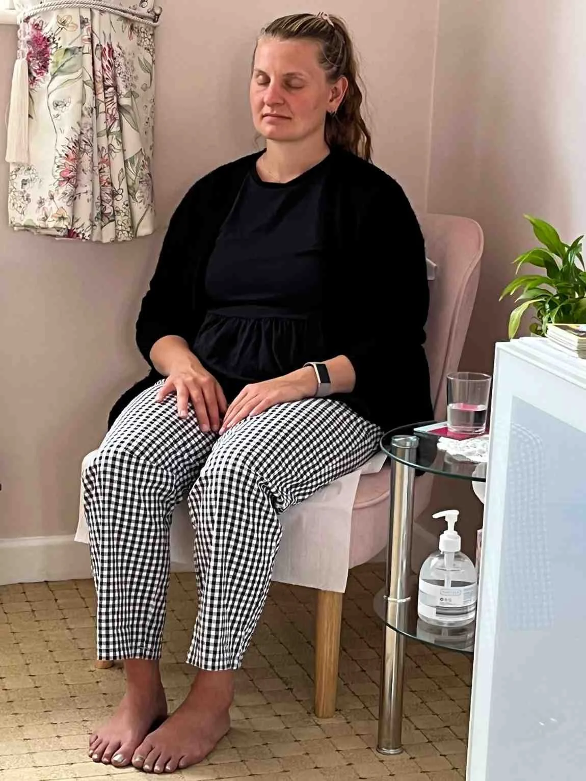 Mindfulness teacher Katarina Tilley's mindfulness student