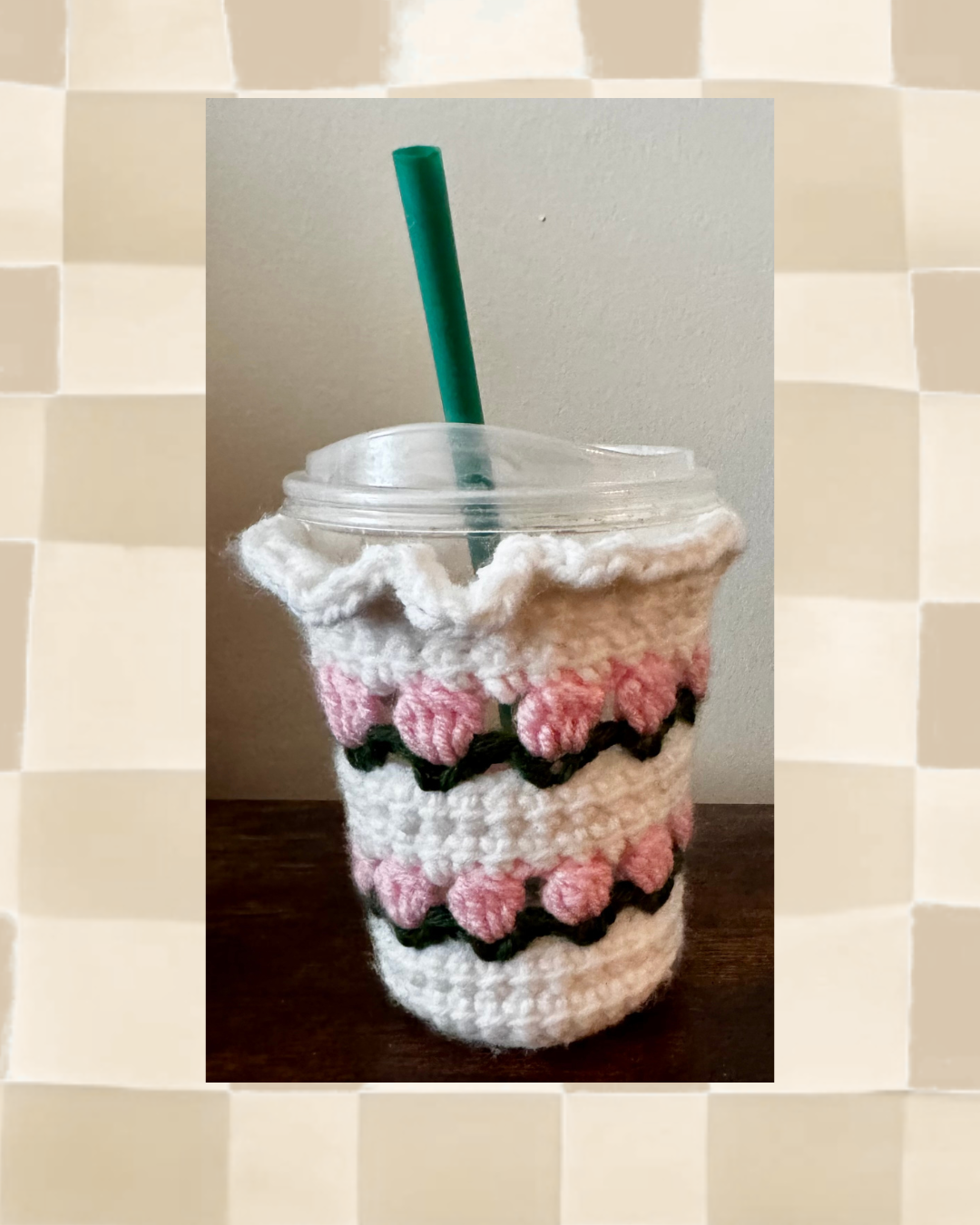 Coffee Coozie Crochet Pattern Set
