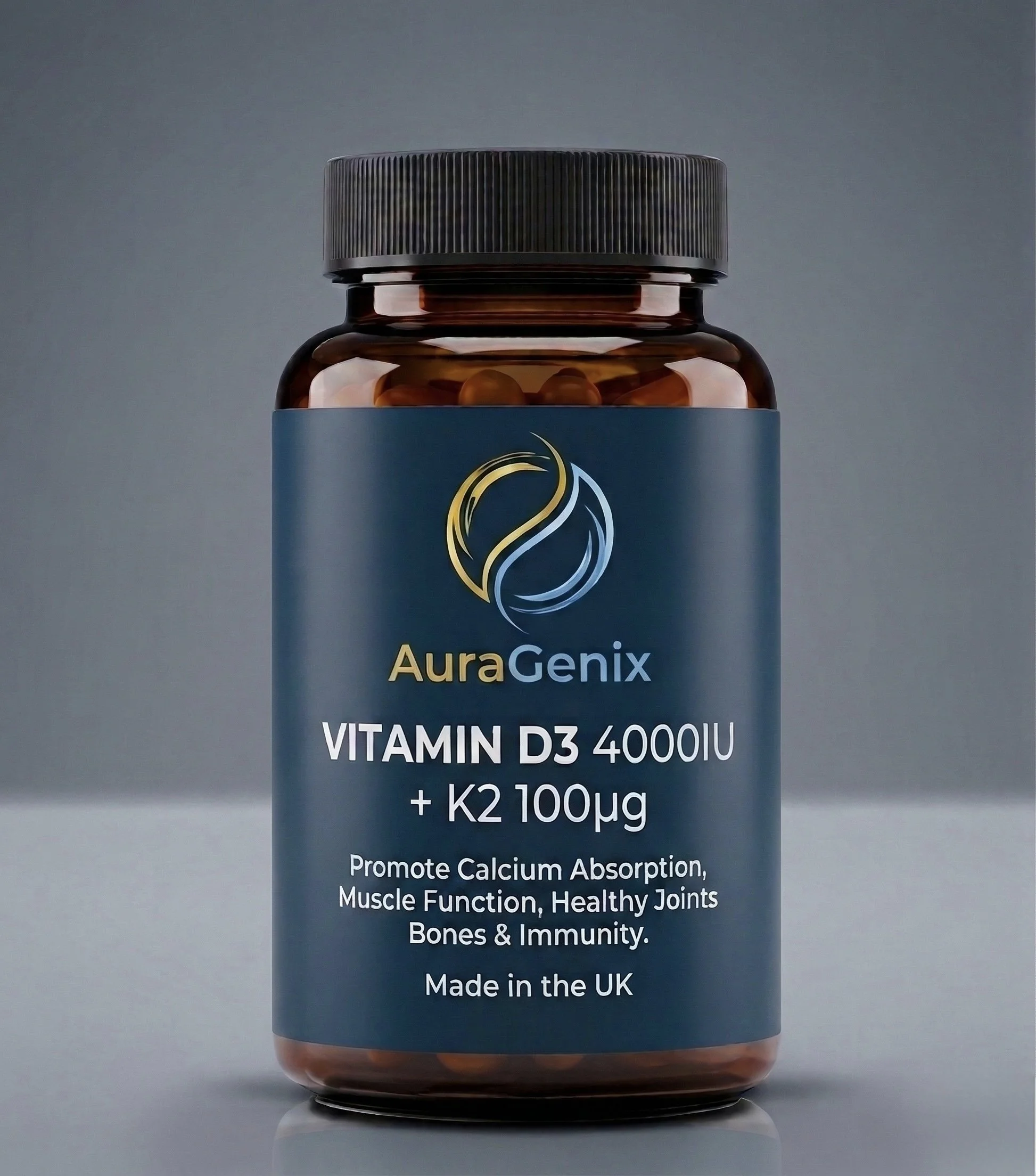 Vitamin D3 4000IU + K2 100µg
