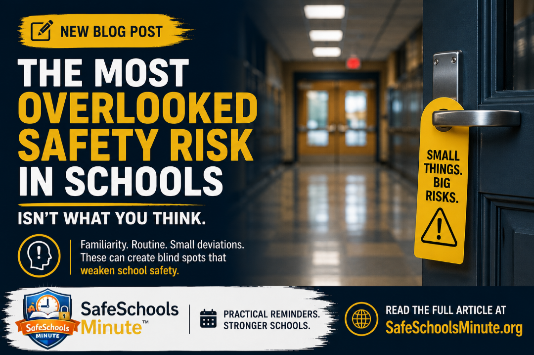 The Most Overlooked Safety Risk in Schools Isn't What You Think