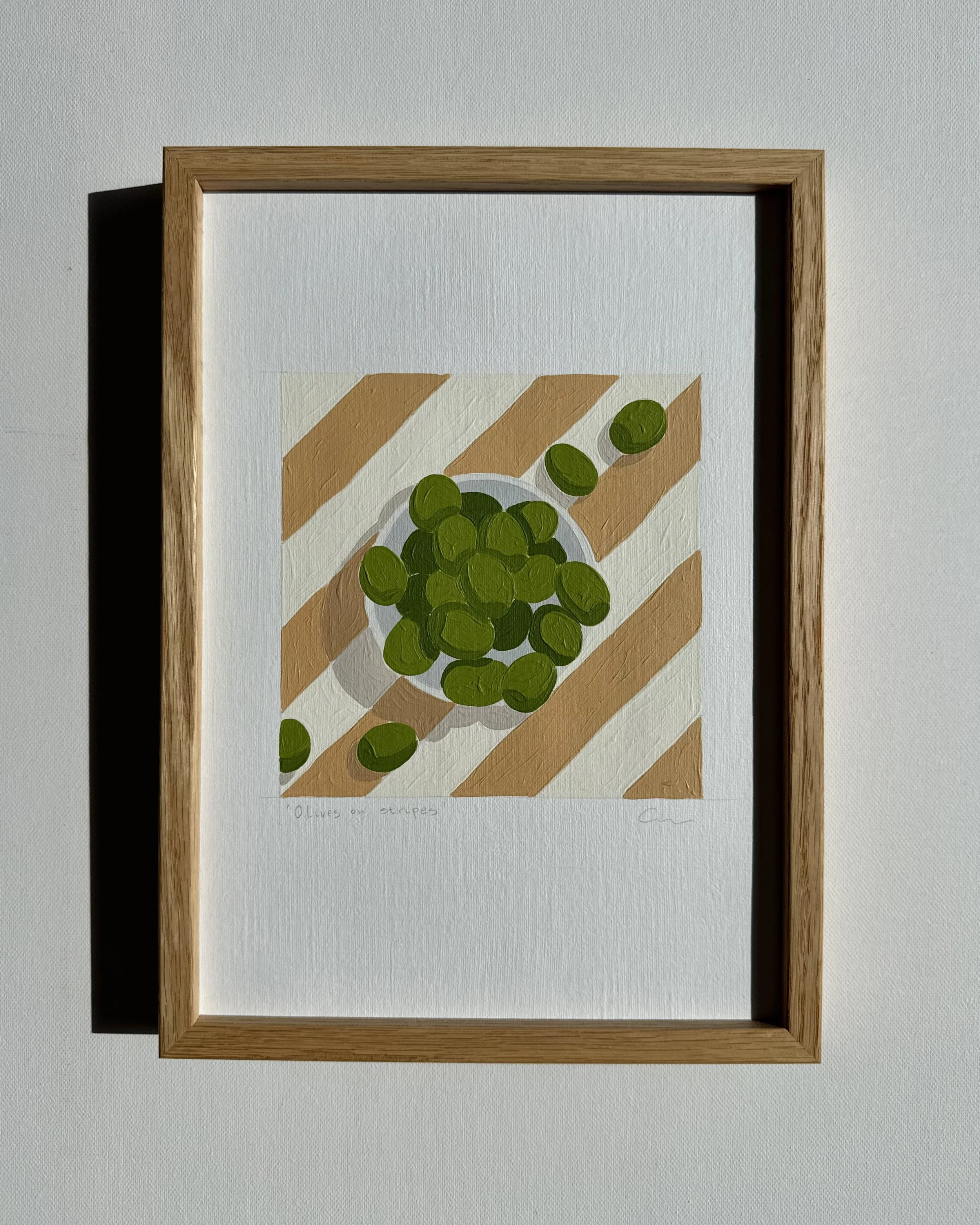 olives on stripes