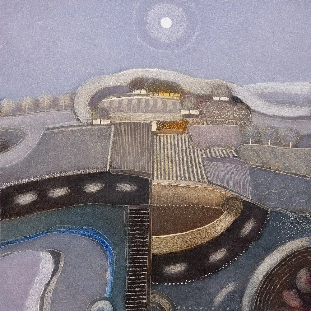 PURPLE MOONLIGHT
70x70