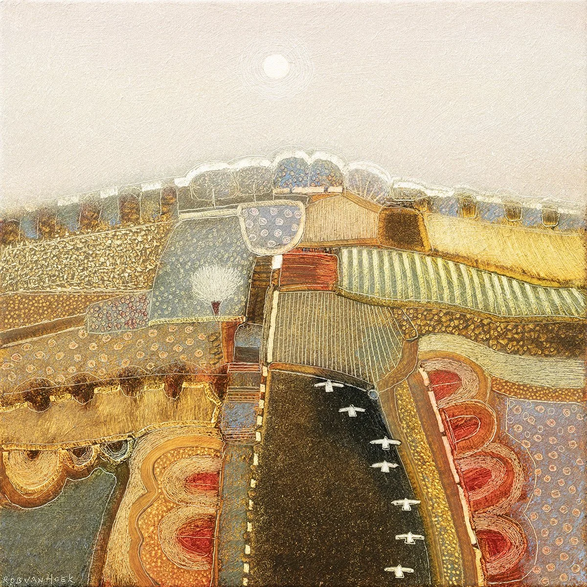 WHEN THE SUN IS SETTIN' IN THE WEST
50x50