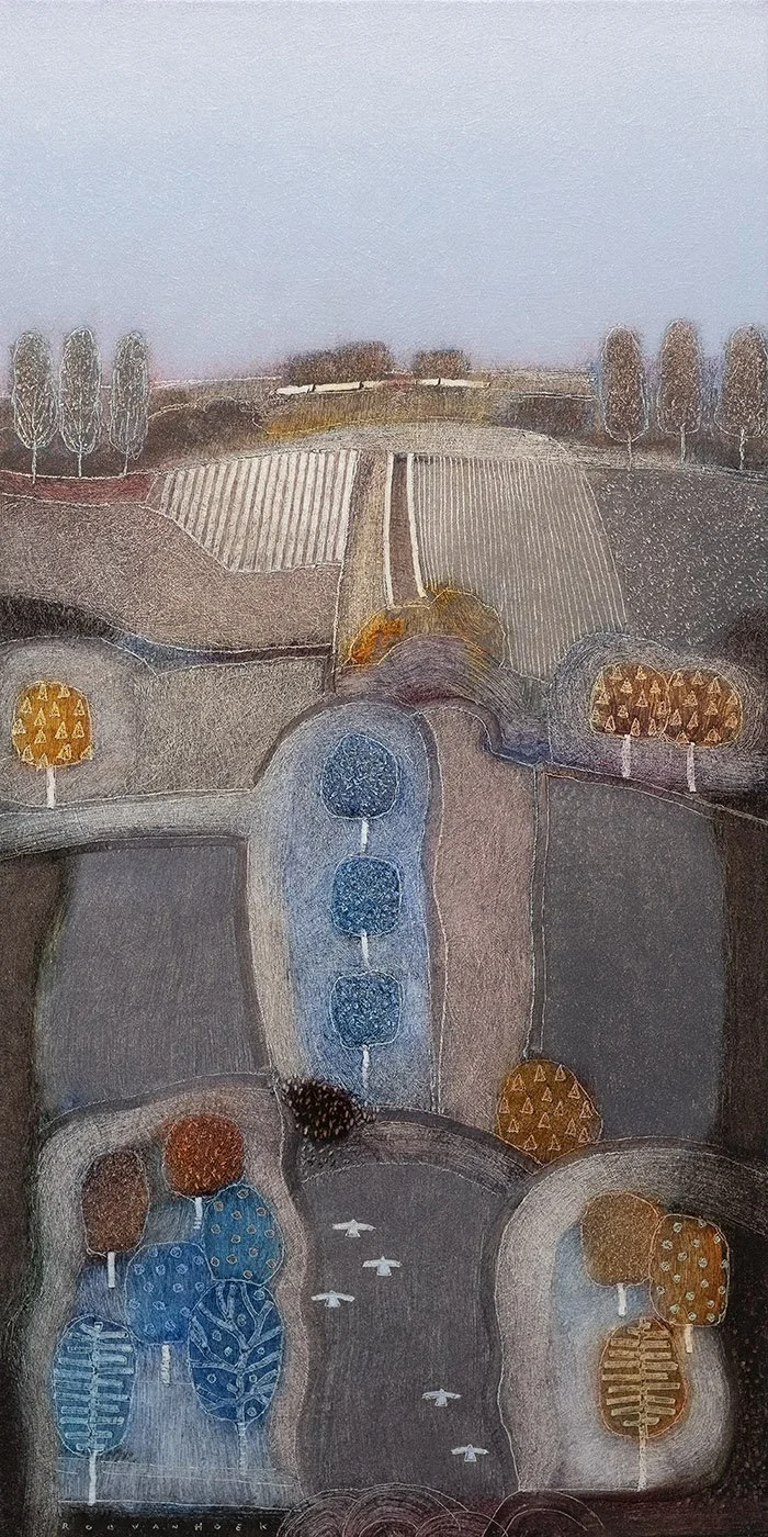 IN THE BLUE OF EVENING
100x50