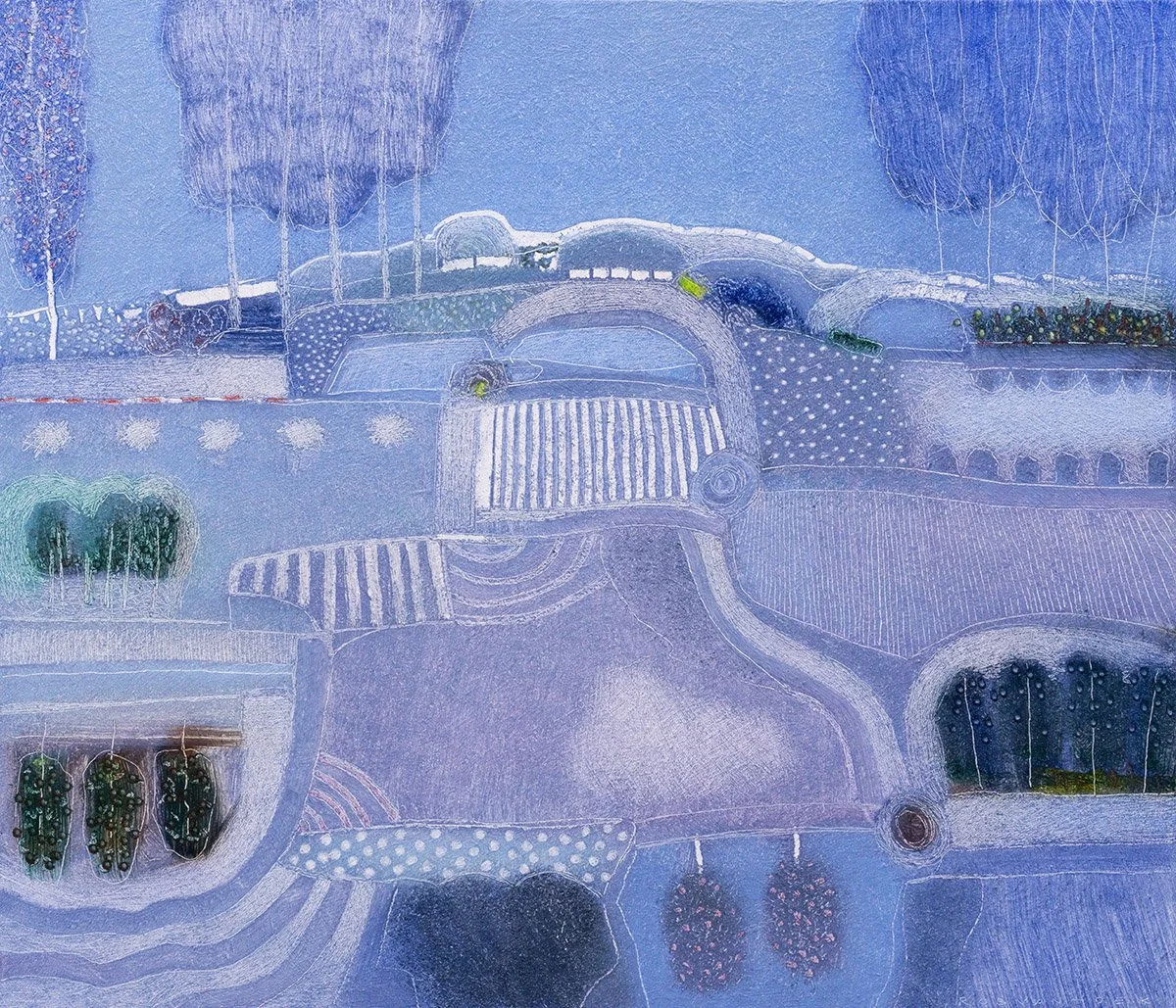 BLUE, BLUE
60x70
