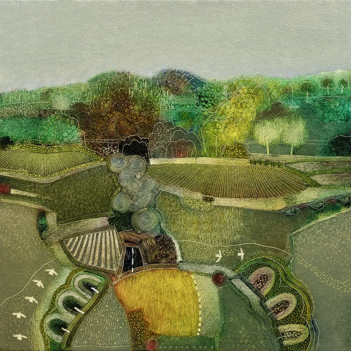 AN EARLY AUTUMN
70x70