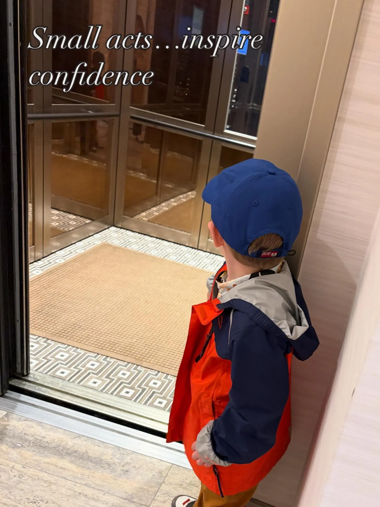 It&rsquo;s the little things. Children as young as three can learn the basics of holding the door for others in an elevator and patiently waiting for others to exit before entering. The surprised and pleased reactions that they receive from adults in