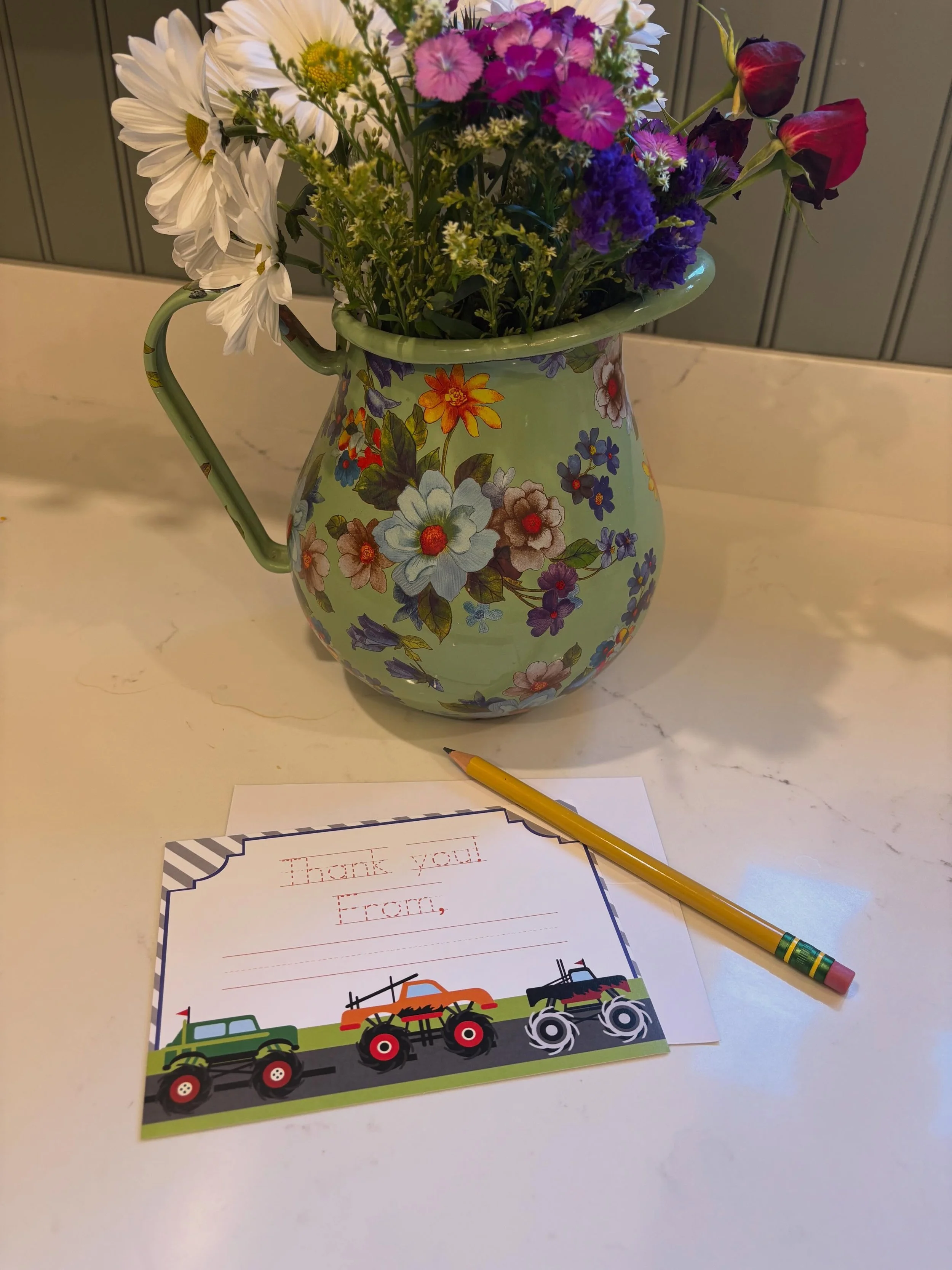 Gratitude. Consideration. Acknowledgment.

These are the lessons that children and teens take away from writing a thank you note.

They may not see the money that you Venmo for the group coach or teacher gift, but they will remember the process of ta