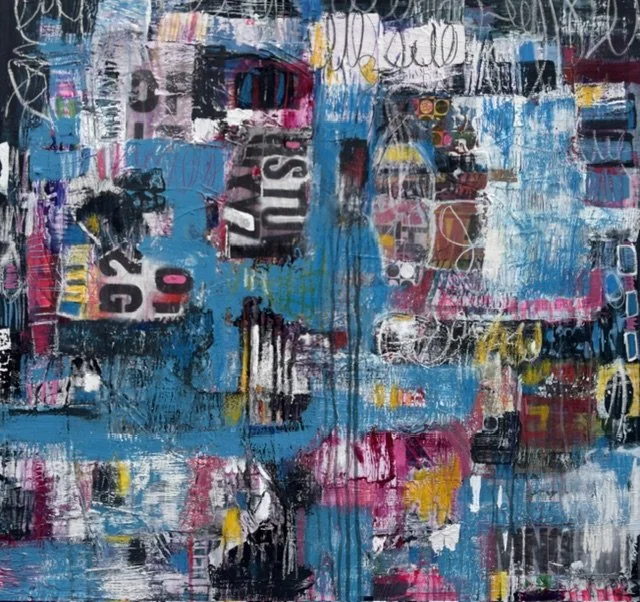 WHEN THE CITY SLEEPS LARGE QUALITY ABSTRACT BLUE ACRYLIC OIL PAINTS.jpeg