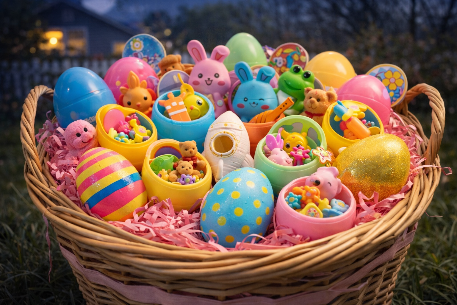 Toy Pre-Filled Easter Eggs (50 eggs)
