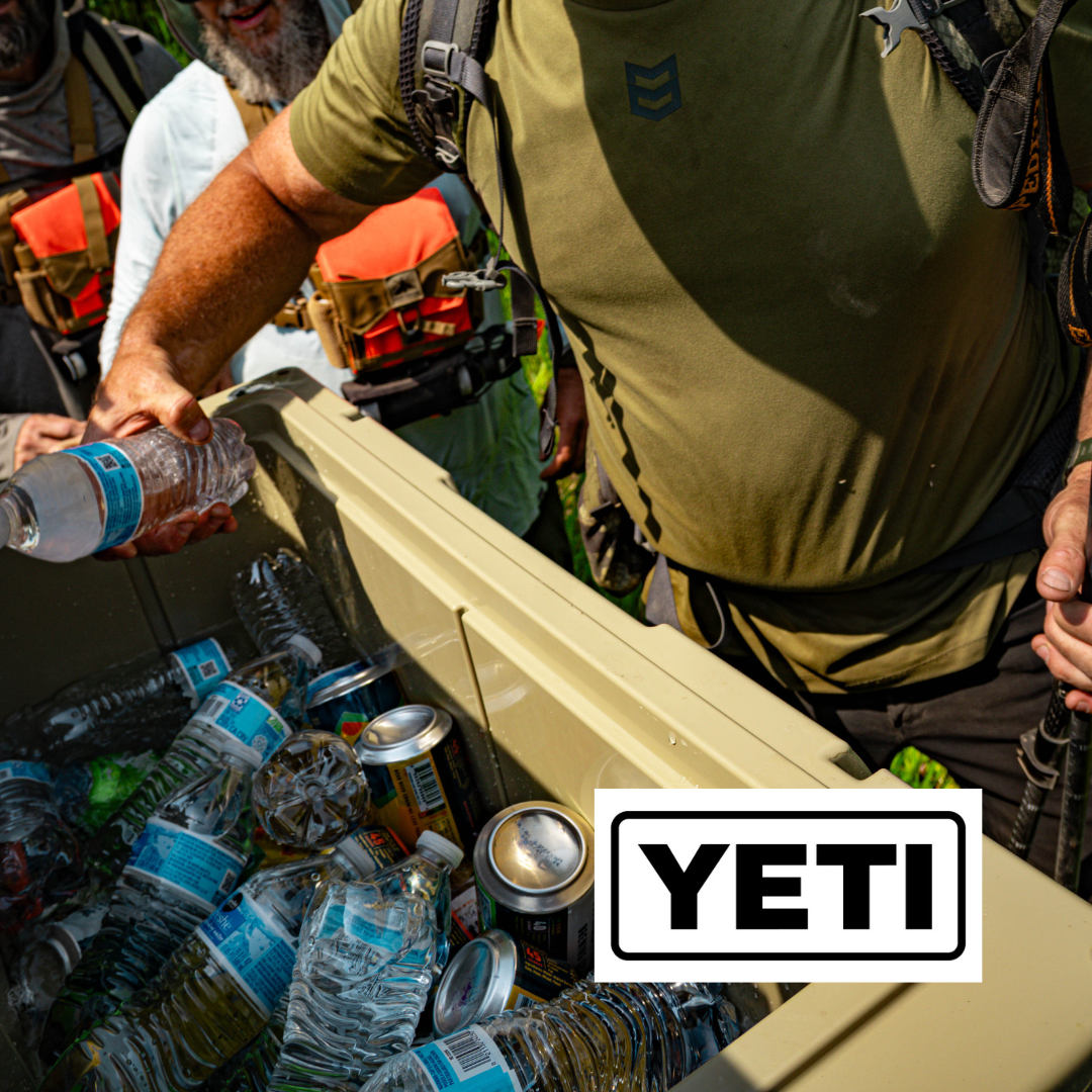 Gear built to outlast the trip. Yeti backs MVP veterans who need equipment that doesn't quit before they do.