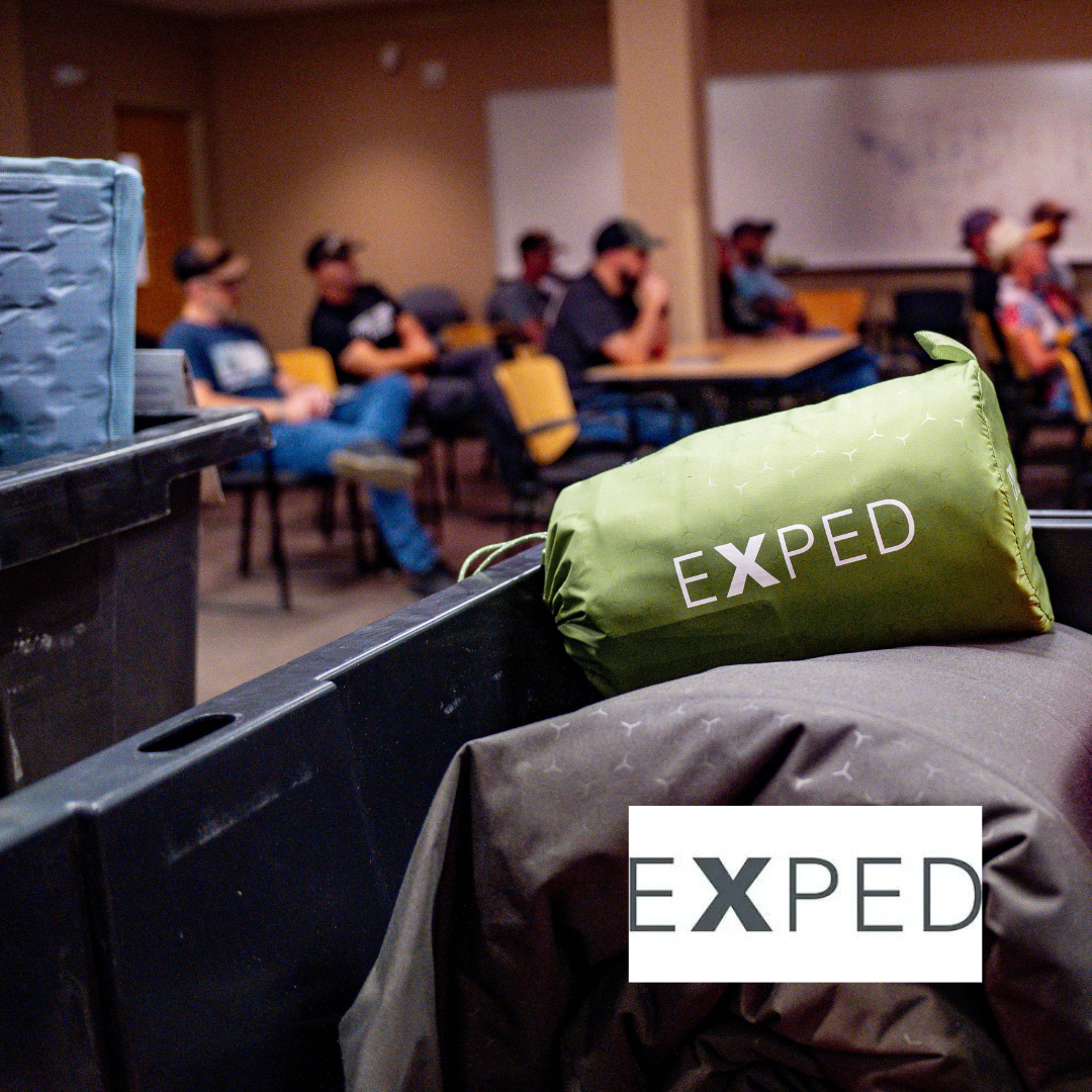Sleep systems built for real backcountry nights. Exped backs MVP veterans who need actual rest after actual miles.