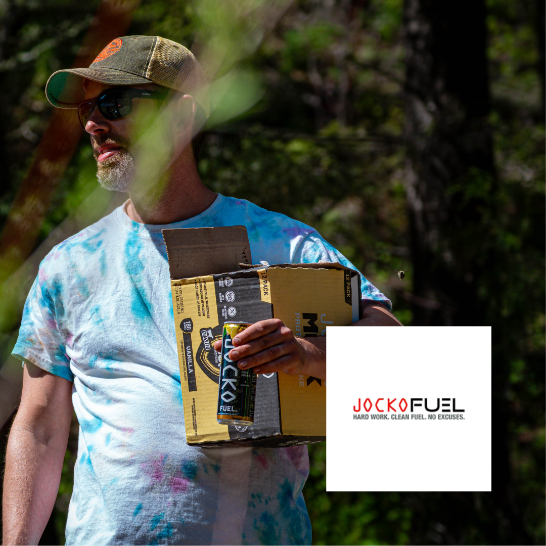 Fuel built on discipline. Jocko Fuel backs MVP veterans pushing through miles in the backcountry.