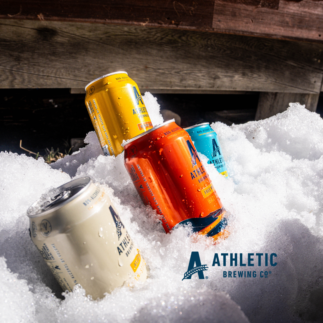 Non-alcoholic beer built for people who train hard. Athletic Brewing backs MVP's camaraderie without the tradeoffs.