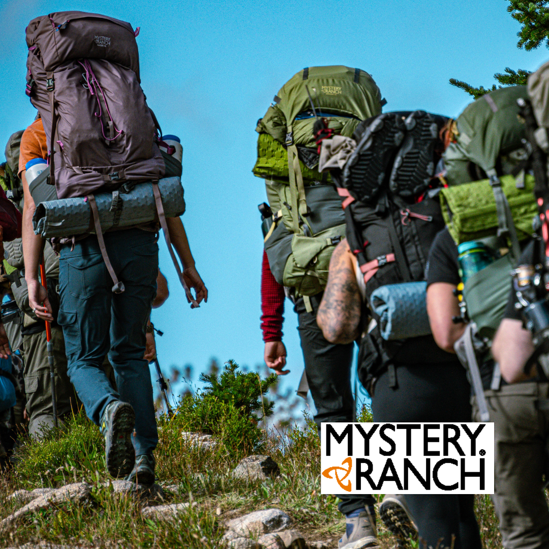 Montana-built packs trusted by hunters and soldiers alike. Mystery Ranch supports MVP veterans carrying the load, literally.