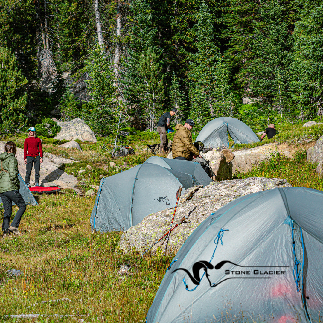 Ultralight backcountry gear built for the mountains. Stone Glacier supports MVP veterans covering serious ground.