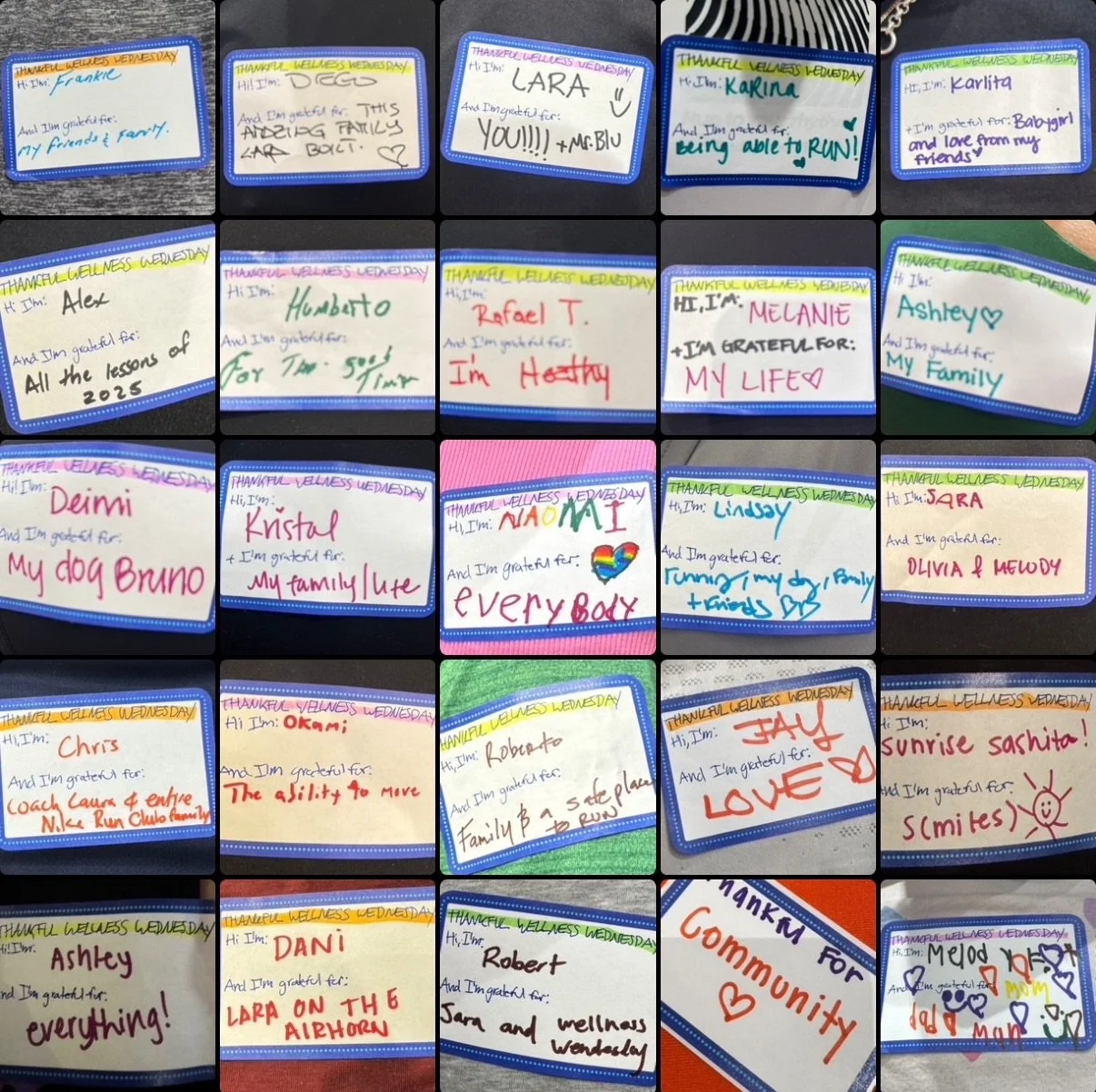 THANKFUL WELLNESS WEDNESDAY 🧡