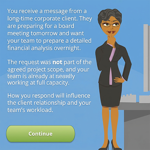 Storyline: Branching Scenario