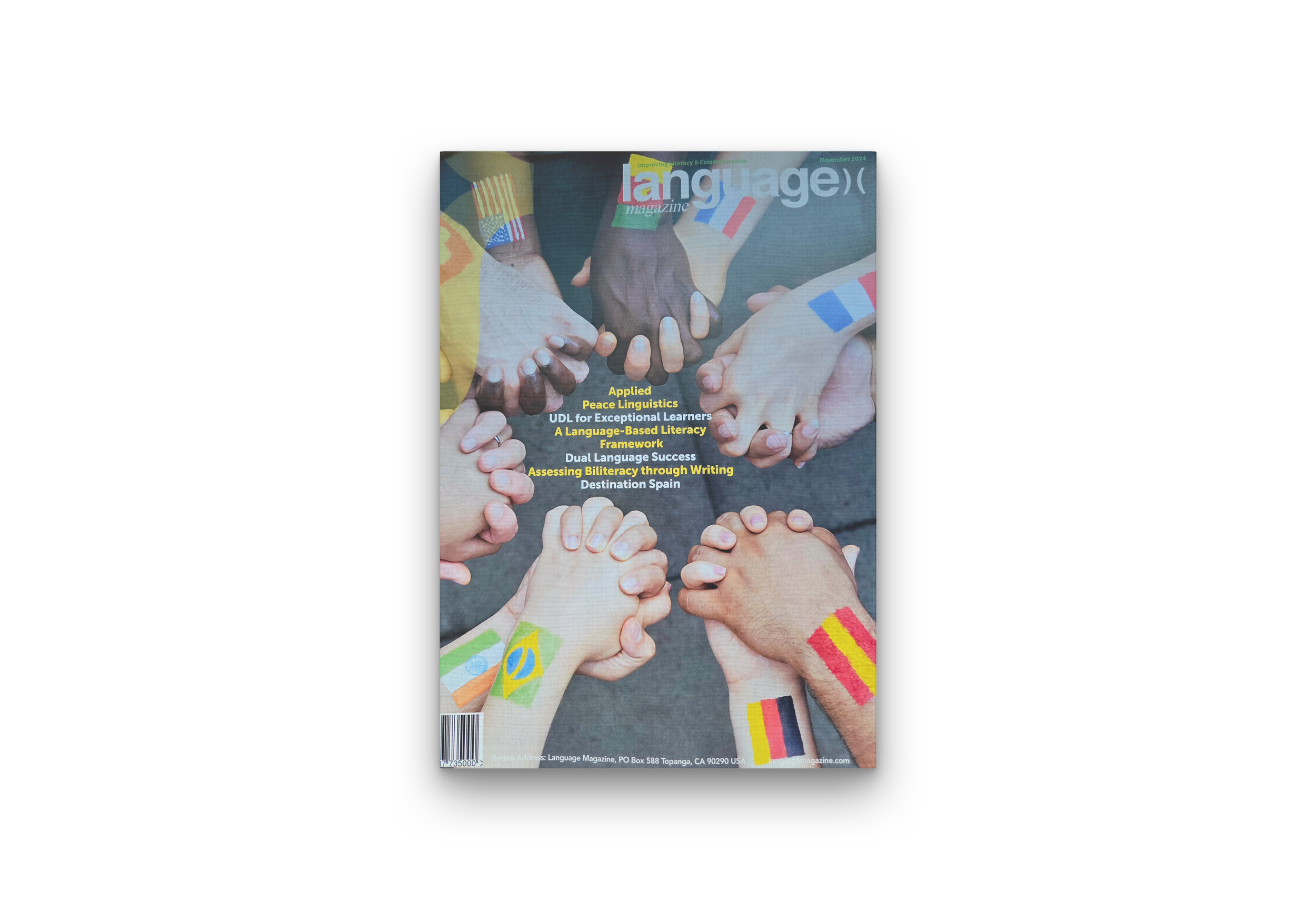 Language Magazine cover