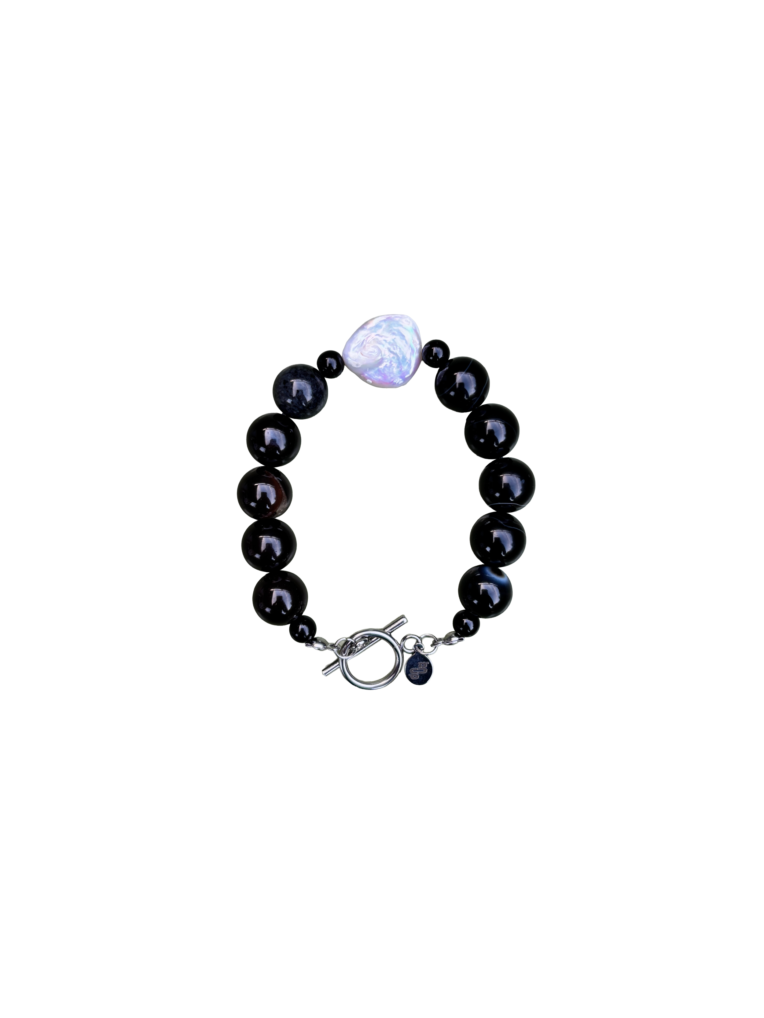 Midnight Pearl Bracelet