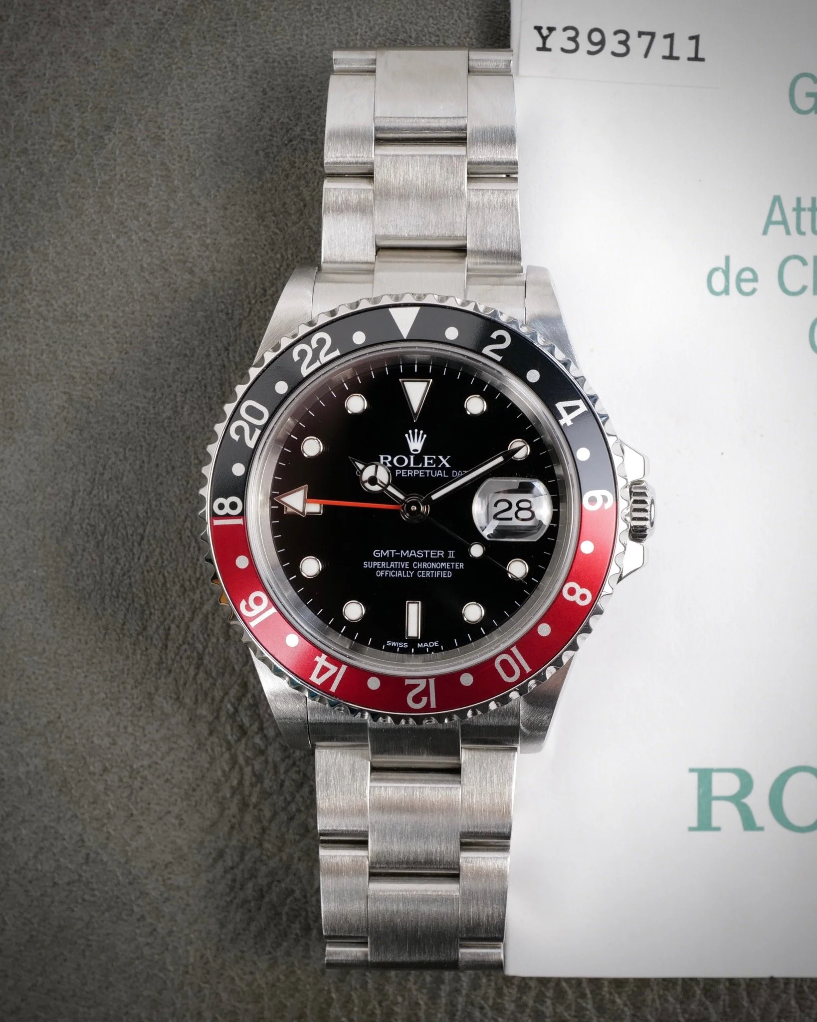 Rolex GMT-Master II 16710 "Coke" Stainless Steel