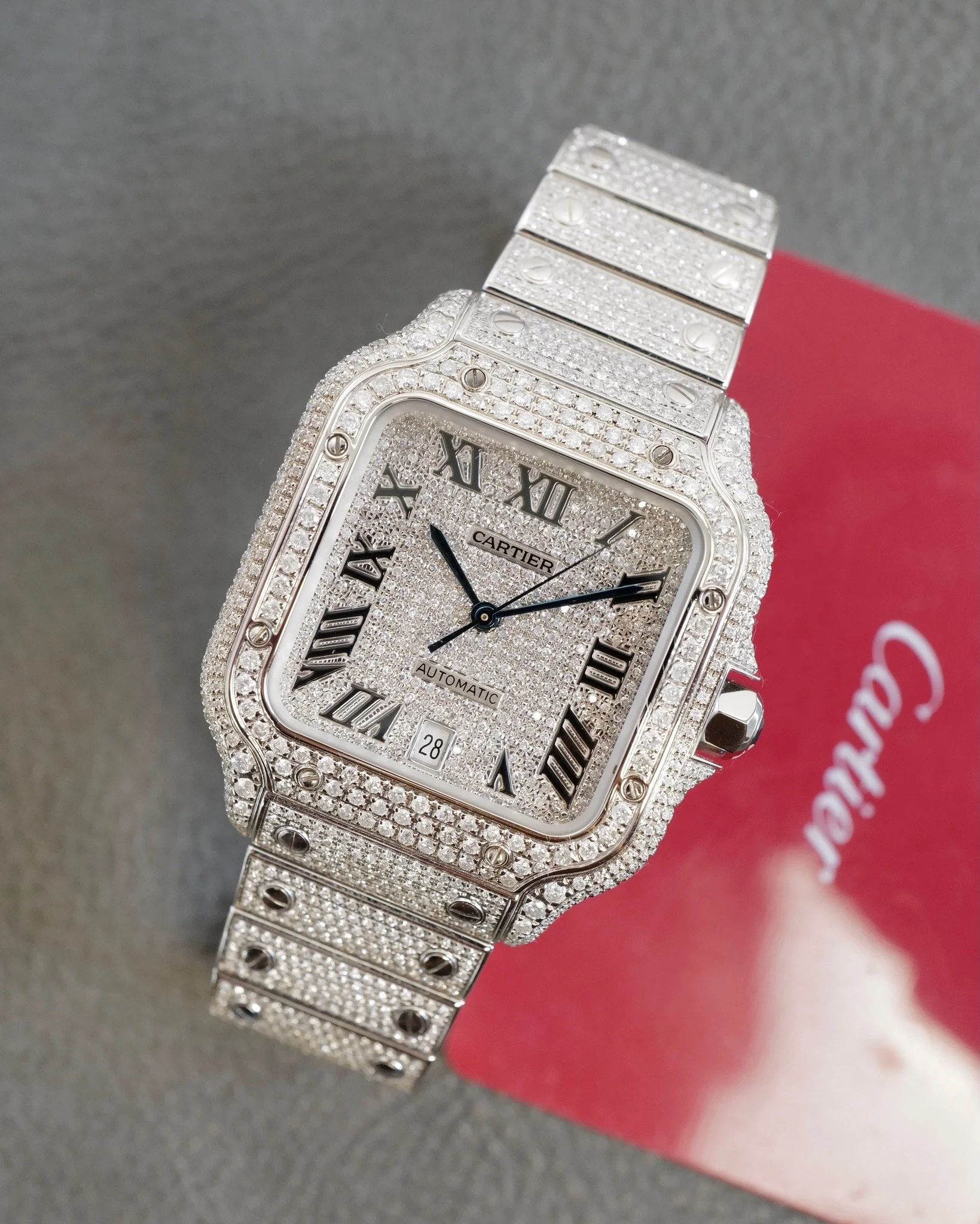 Cartier Santos Large WSSA0018 Stainless Steel