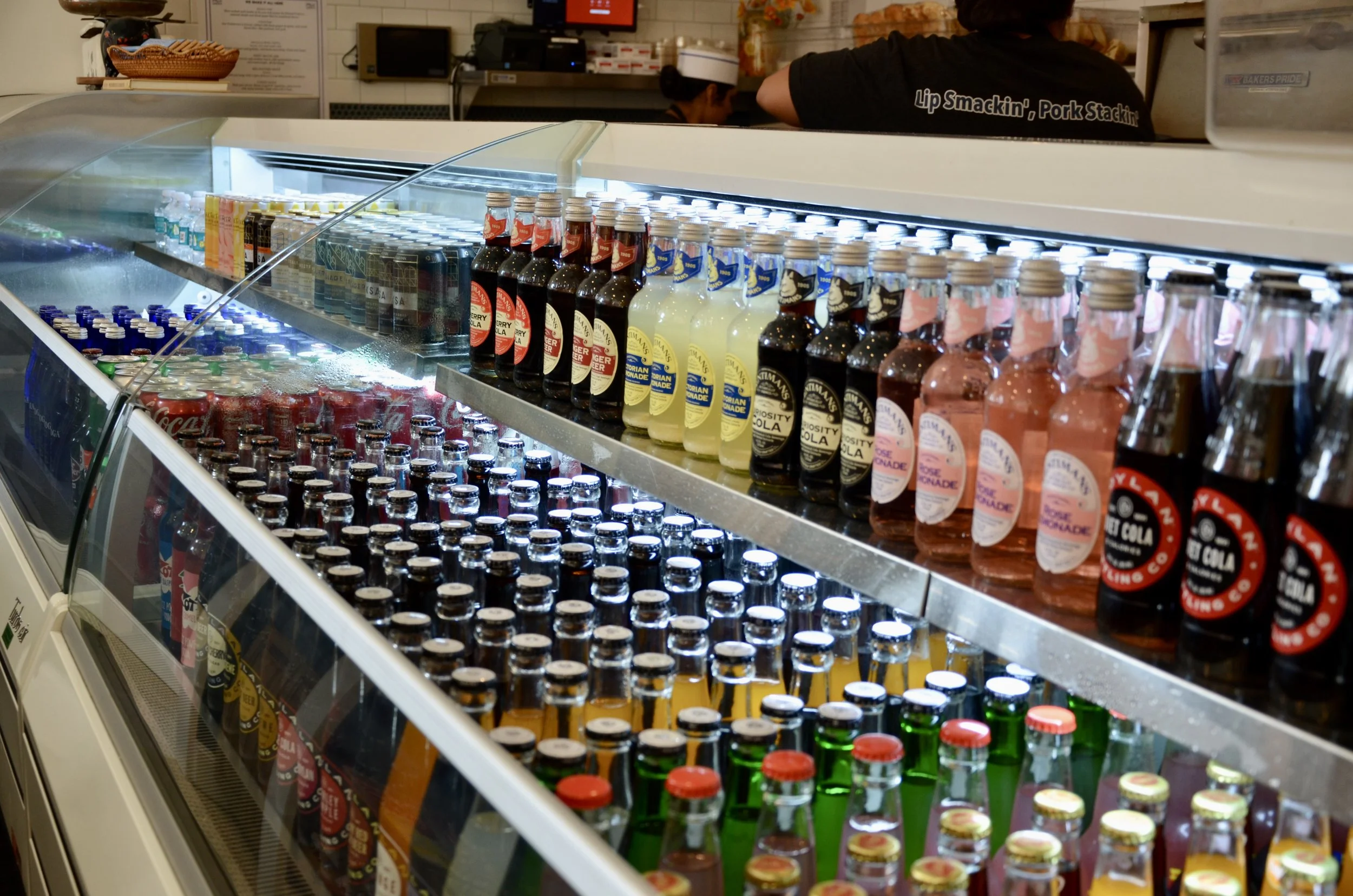 Specialty sodas, Oink & Oscar, San Francisco