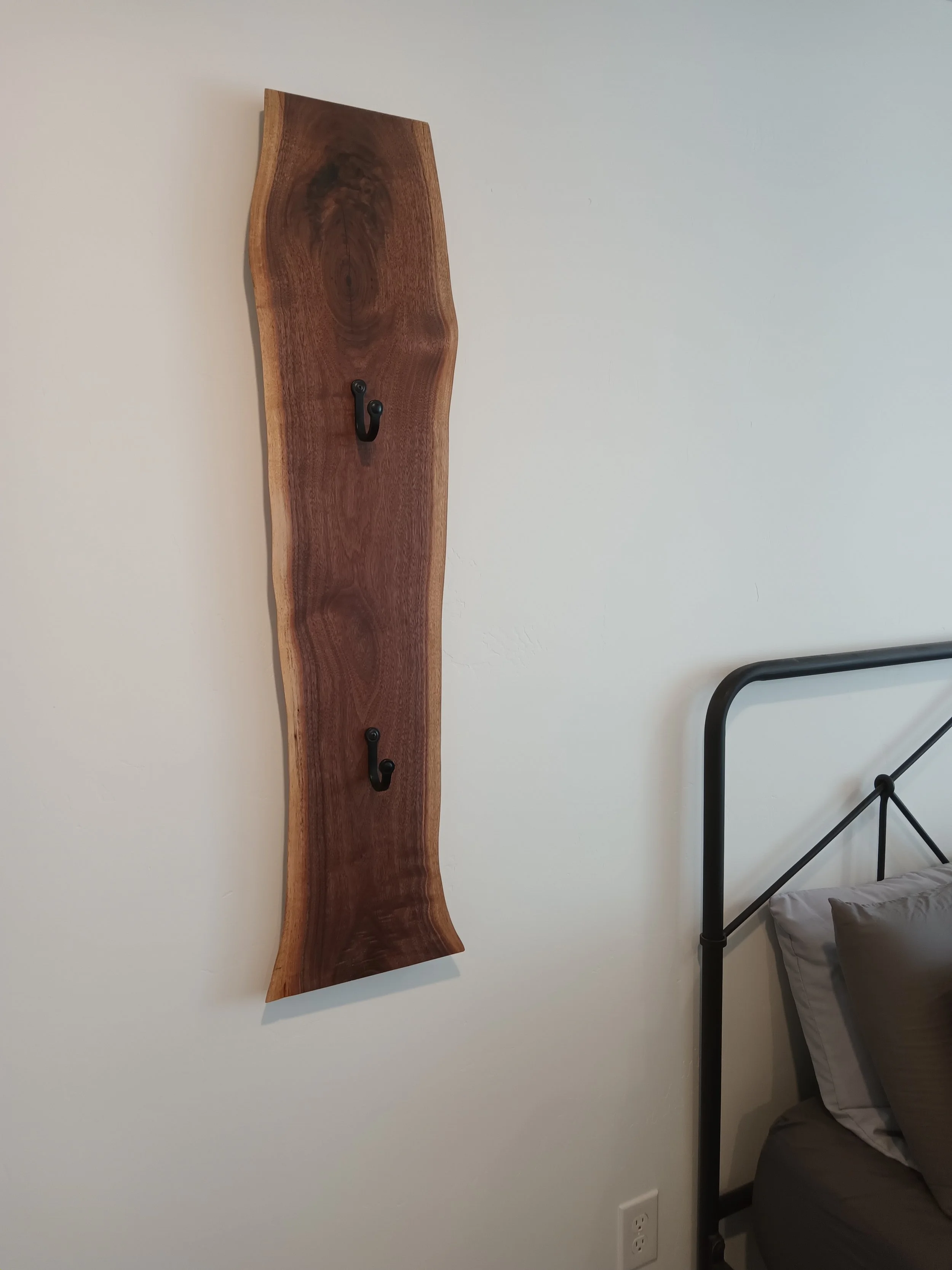 Black Walnut Hat Rack