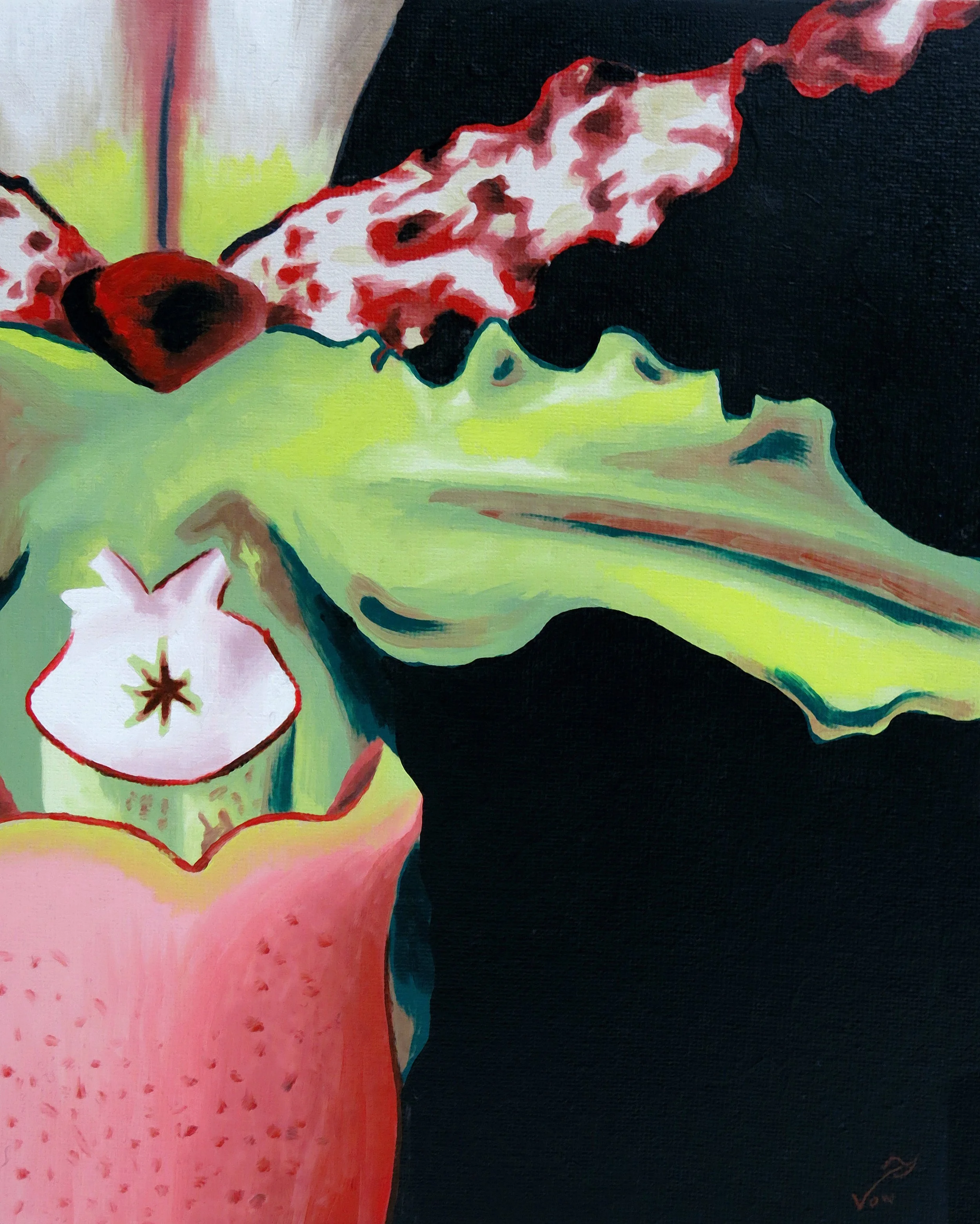 Empera Close-up - Original Oil Painting - 8x10