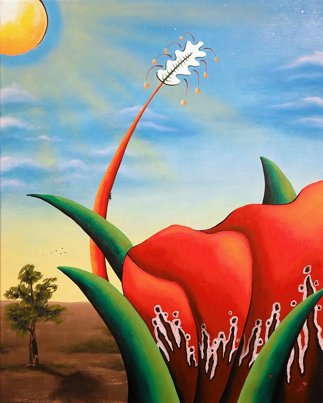 Miltonia - Original Oil Painting - 24x30