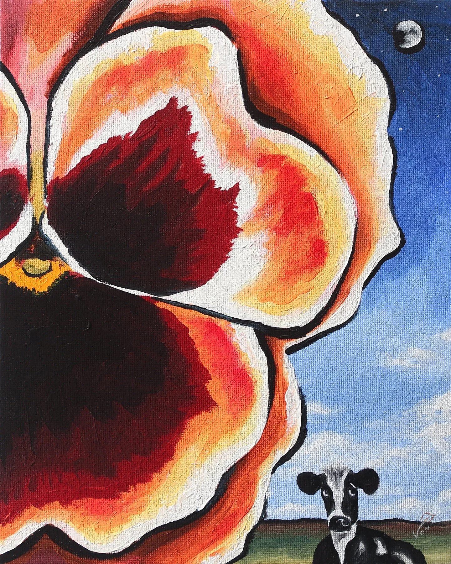 Delica - Original Oil Painting - 8x10