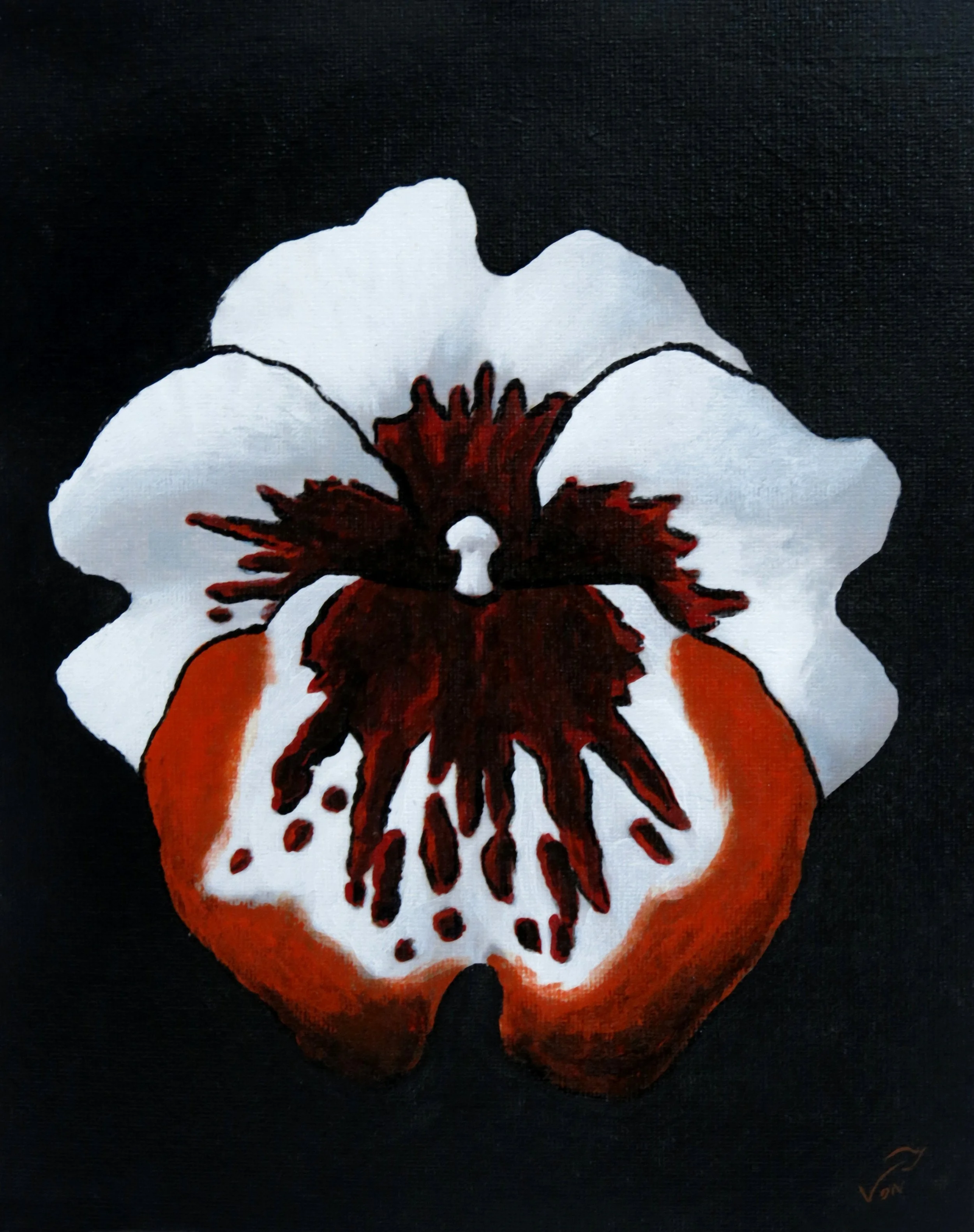 Vispiritua - Original Acrylic Painting - 8x10