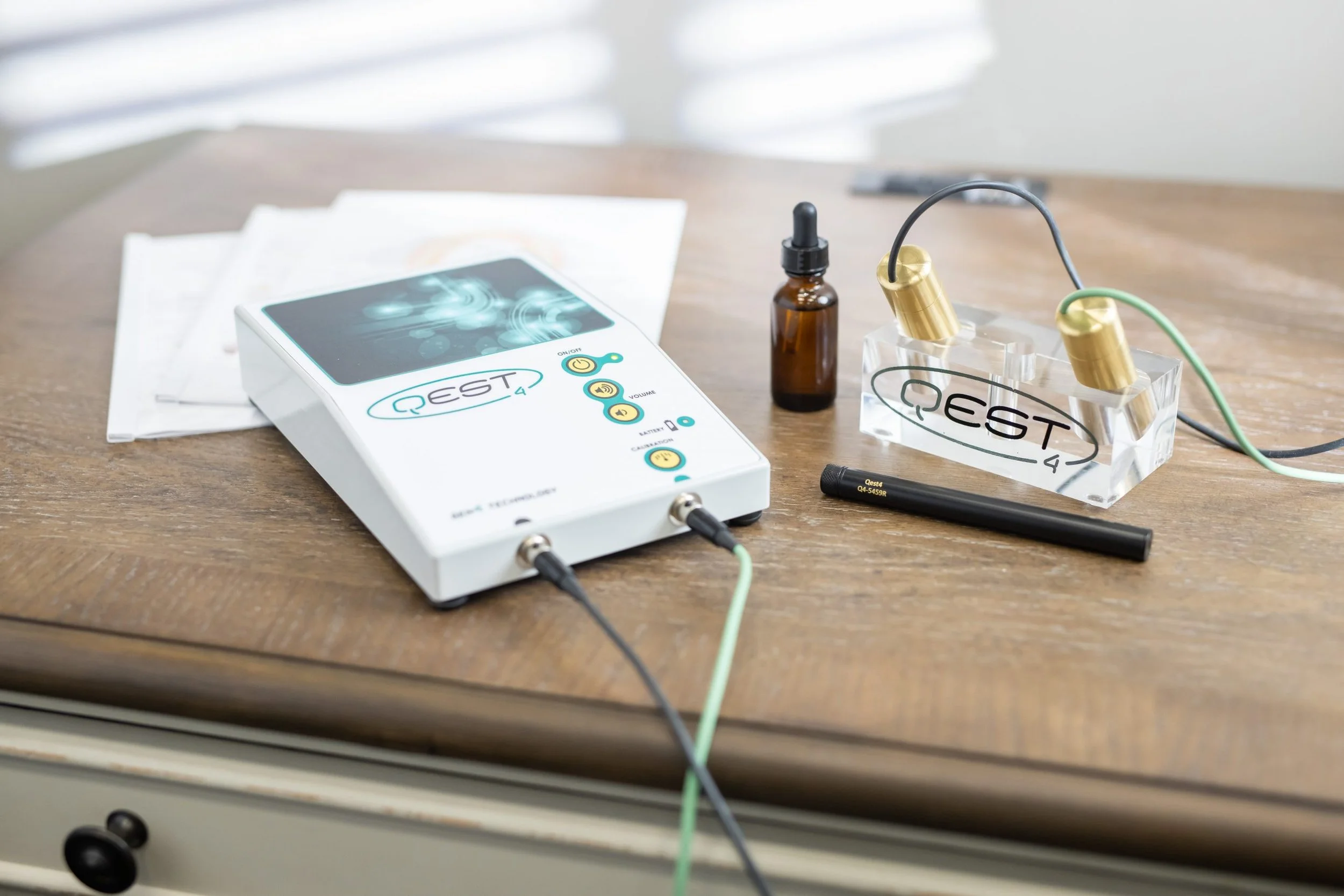 photo of bioenergetic testing equipment bioresonance testing catskills energy healing catskills coherence co personalized wellness experience