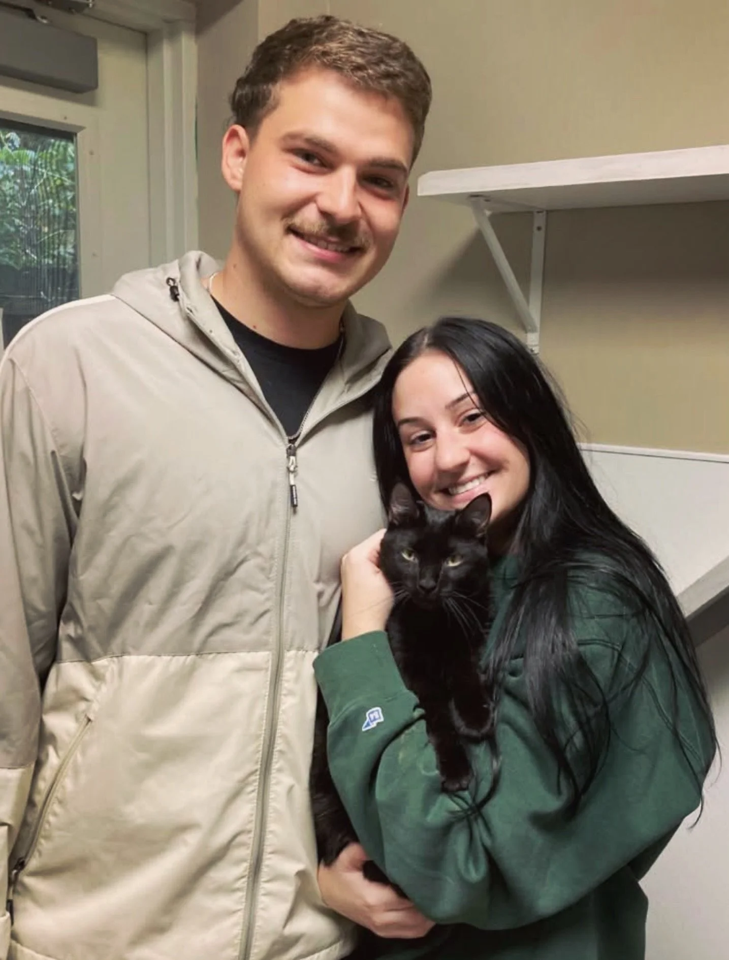 Some happy news to start the week! GADGET has been adopted!

GADGET came to the Humane Society of Blue Ridge from a shelter with a high euthanasia rate, bringing with her an injury that had clearly gone untreated for a very long time.

One of her bac