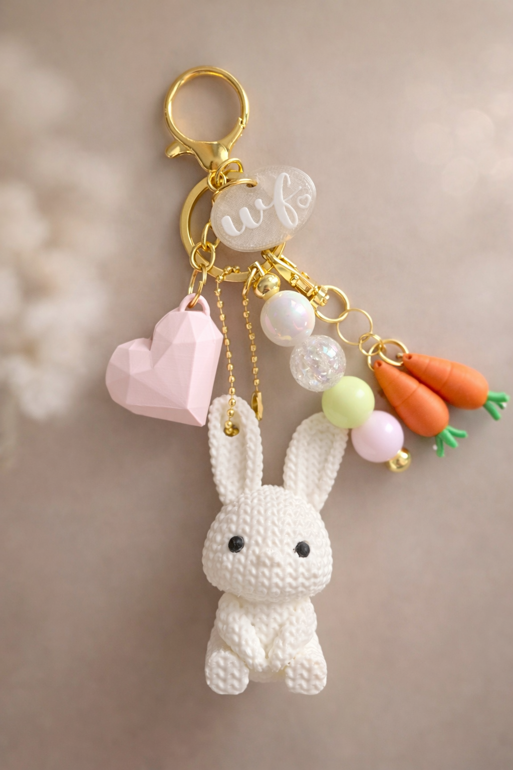 Bunny Bag Charm