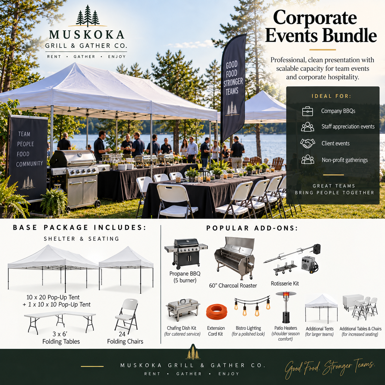 CORPORATE EVENT PACKAGE