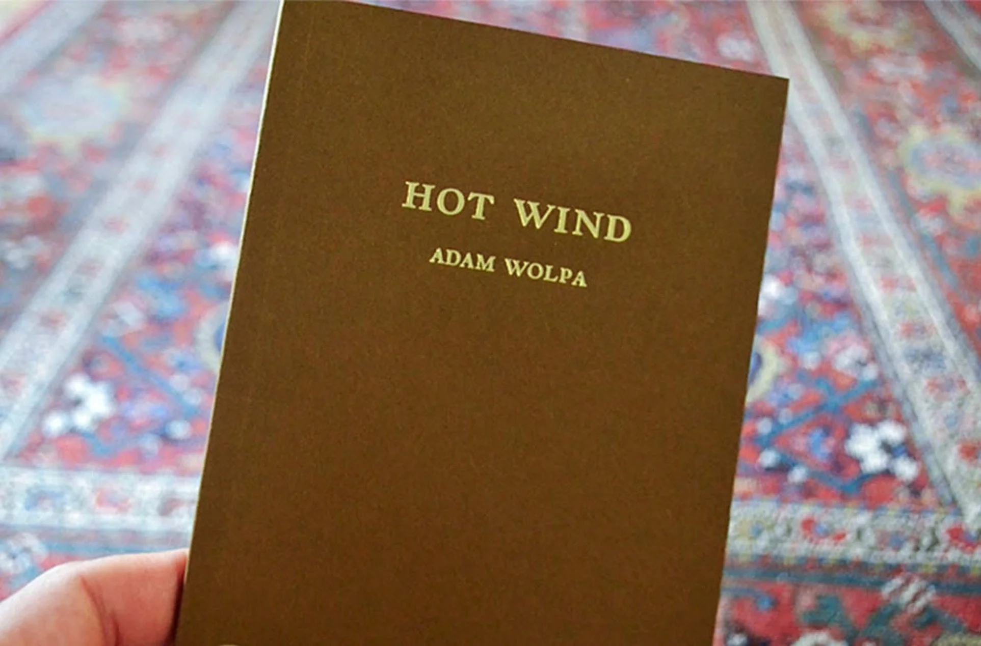 HOT WIND
Selected Writings 1996-2012, Issue Press 07
Risograph
2012