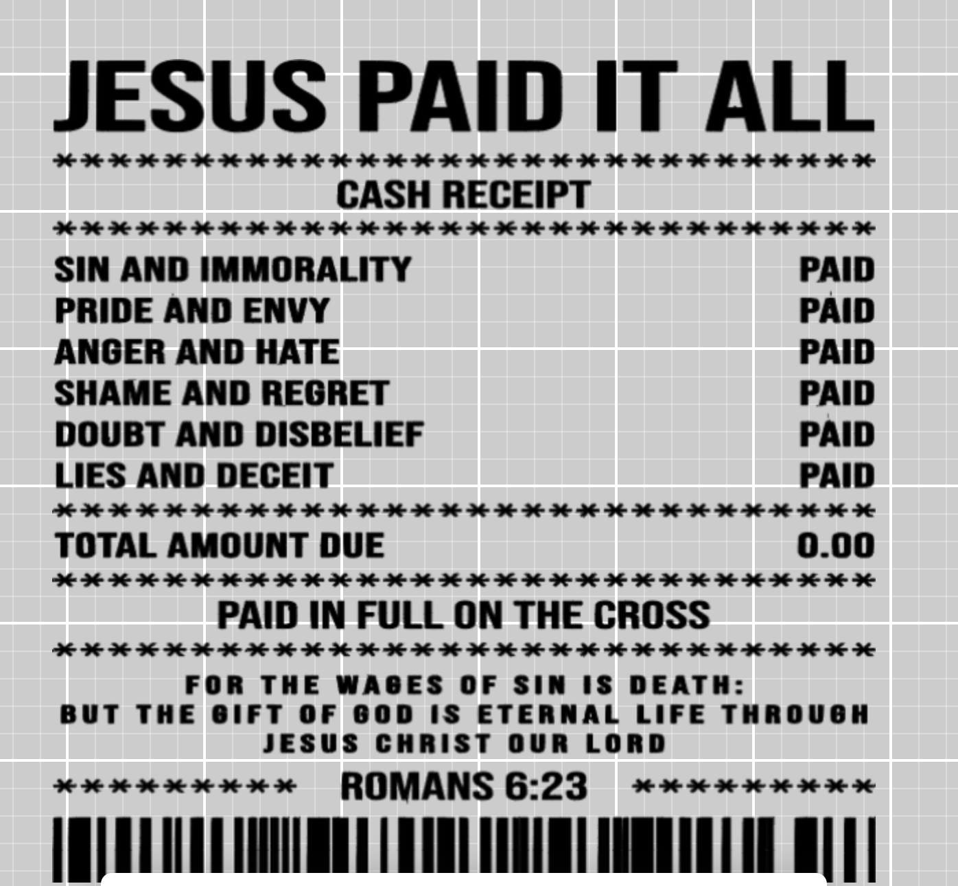 Jesus Paid it All & Jesus Saves
