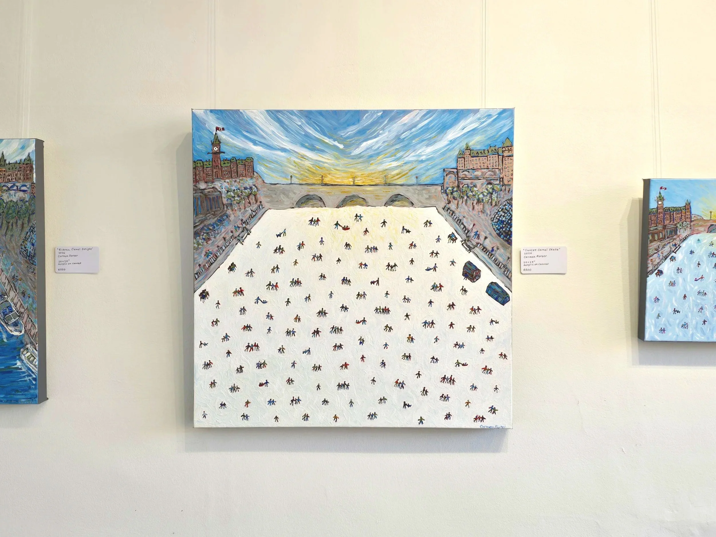 Carmen Porter, 'Sunset Canal Skate'