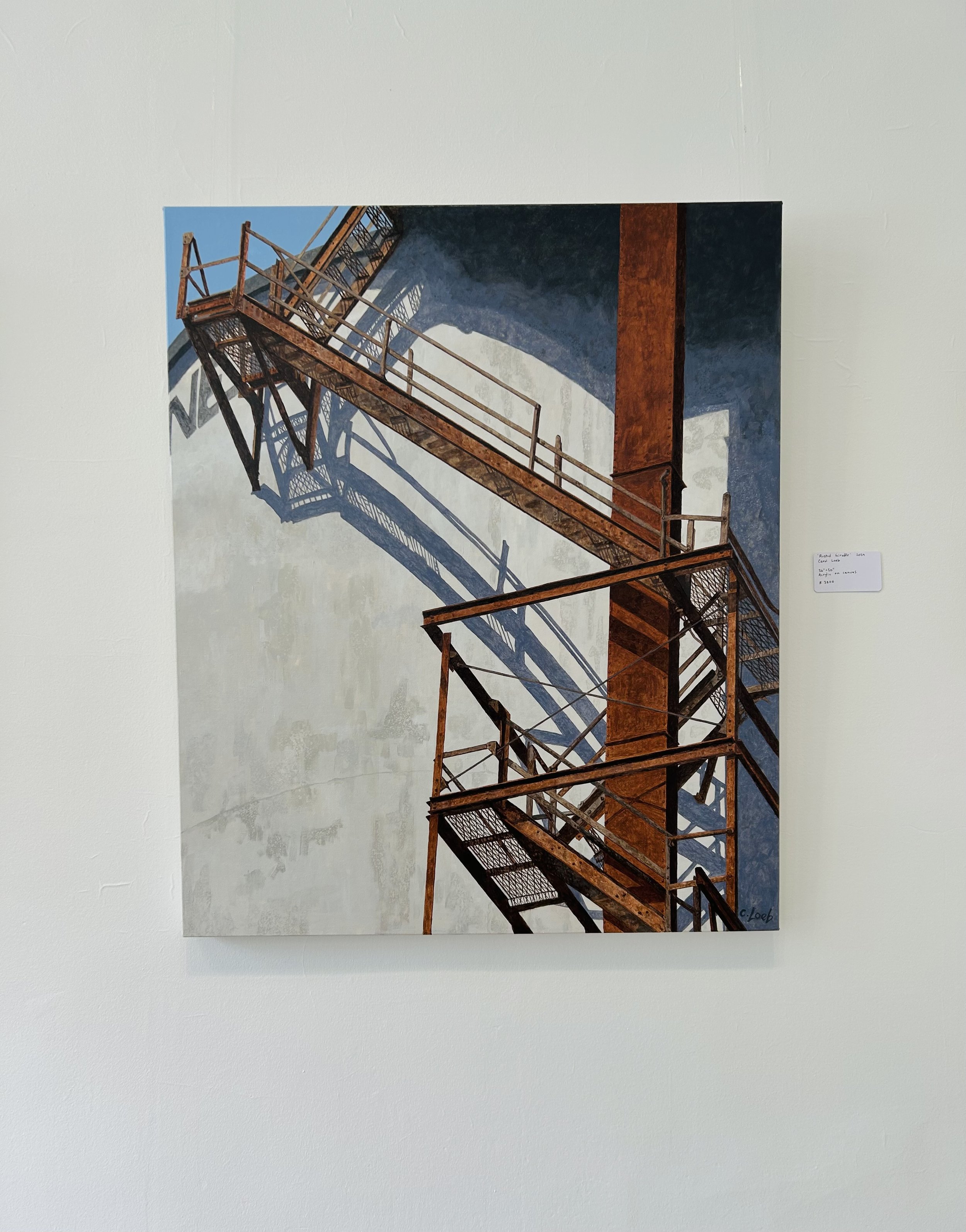 Carol Loeb, 'Rusted Giraffe'